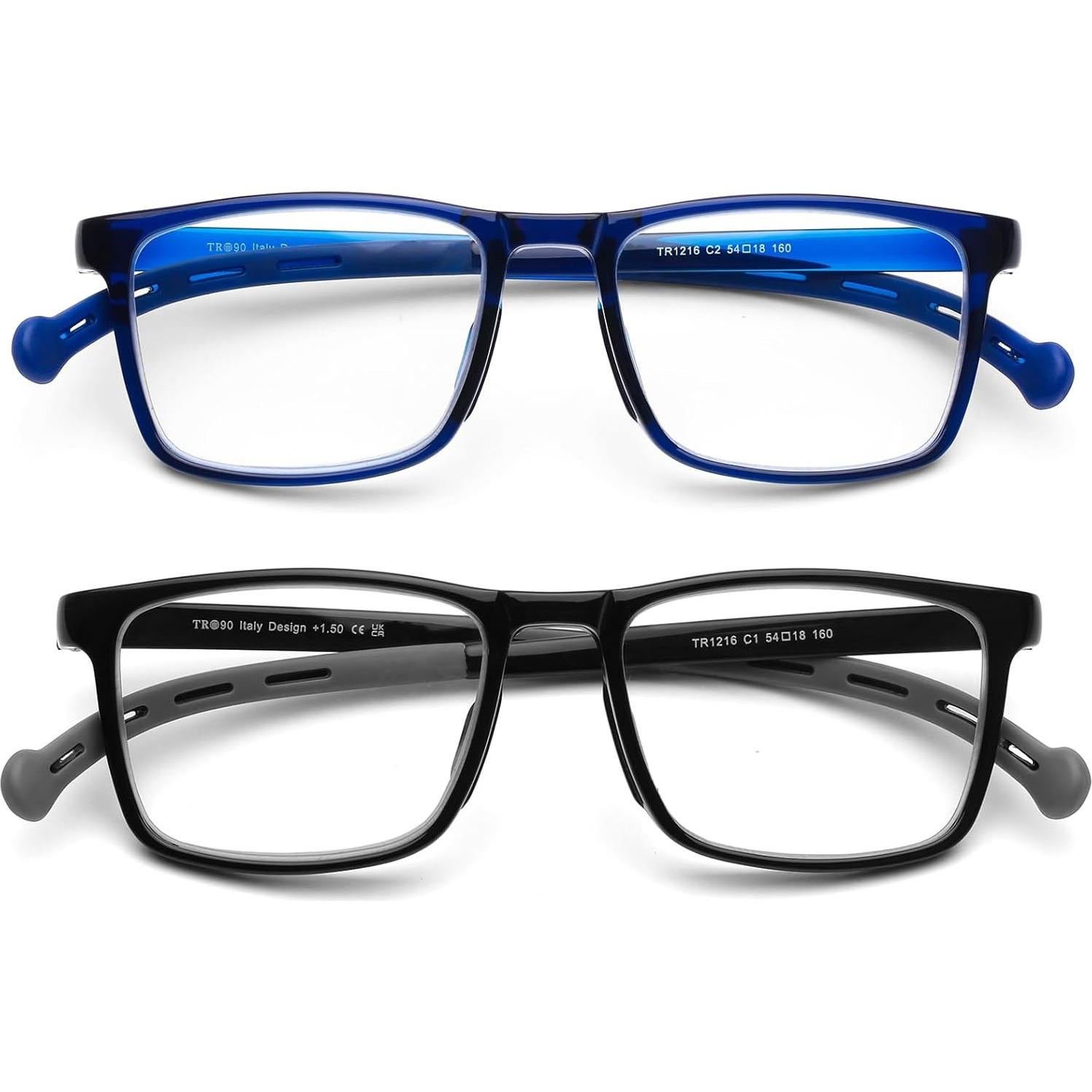 Gafas de Lectura Colgantes AQWANO 1.0x TR90 Antirreflejo