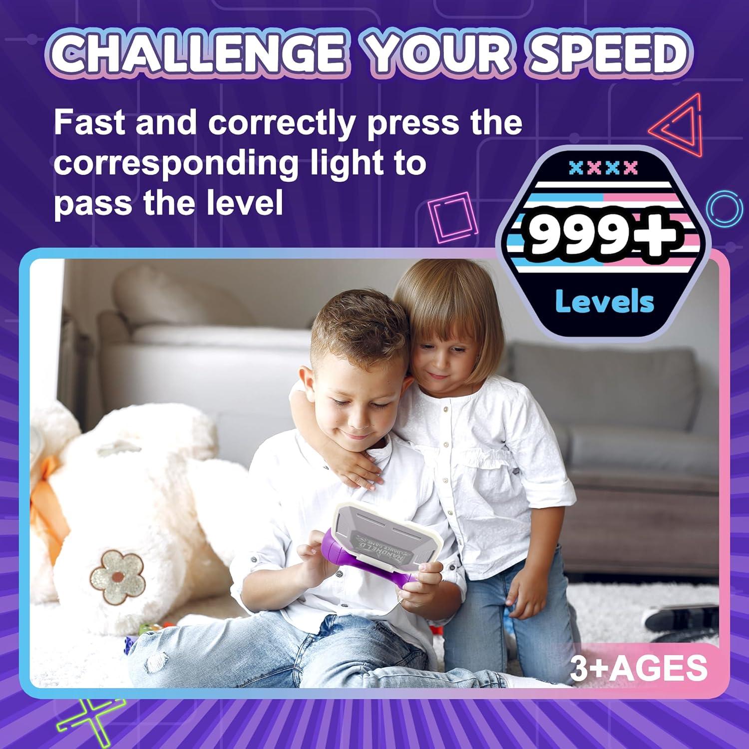 Juego Electrónico de Memoria Fugacus para Niños 3 a 12 Años