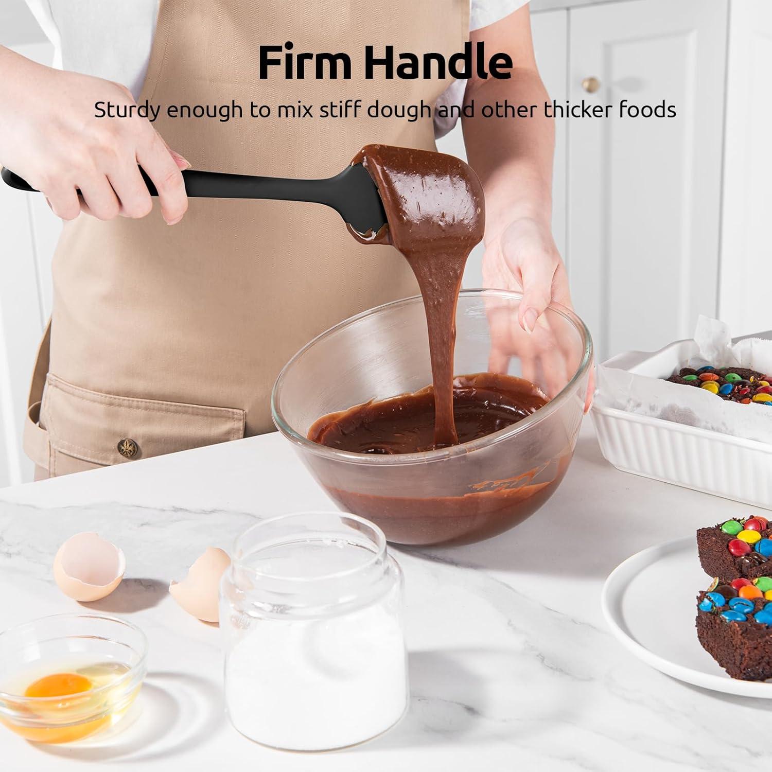 Juego de Espátulas de Silicona U-Taste 4 Piezas Resistente al Calor