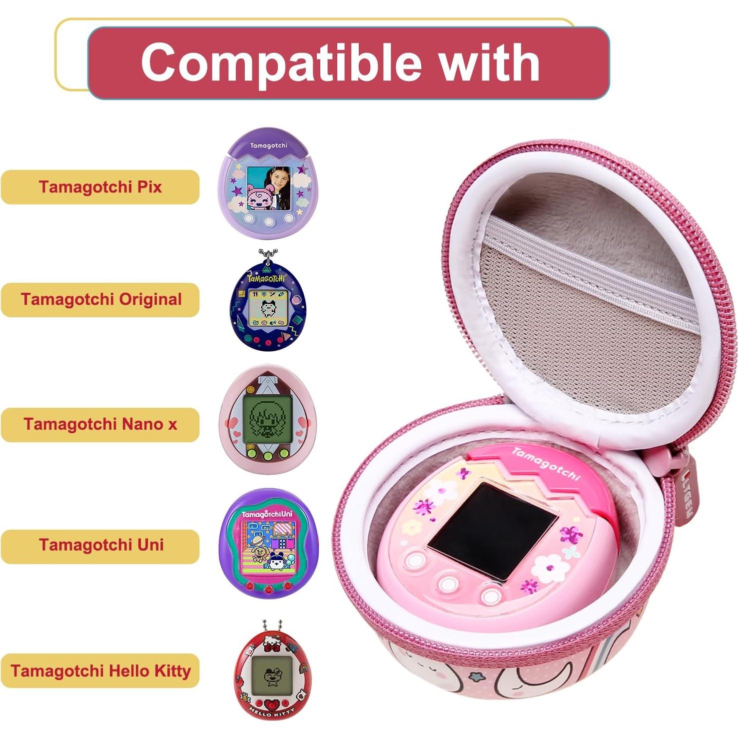 Funda LTGEM para Tamagotchi Pix y Original con Correa