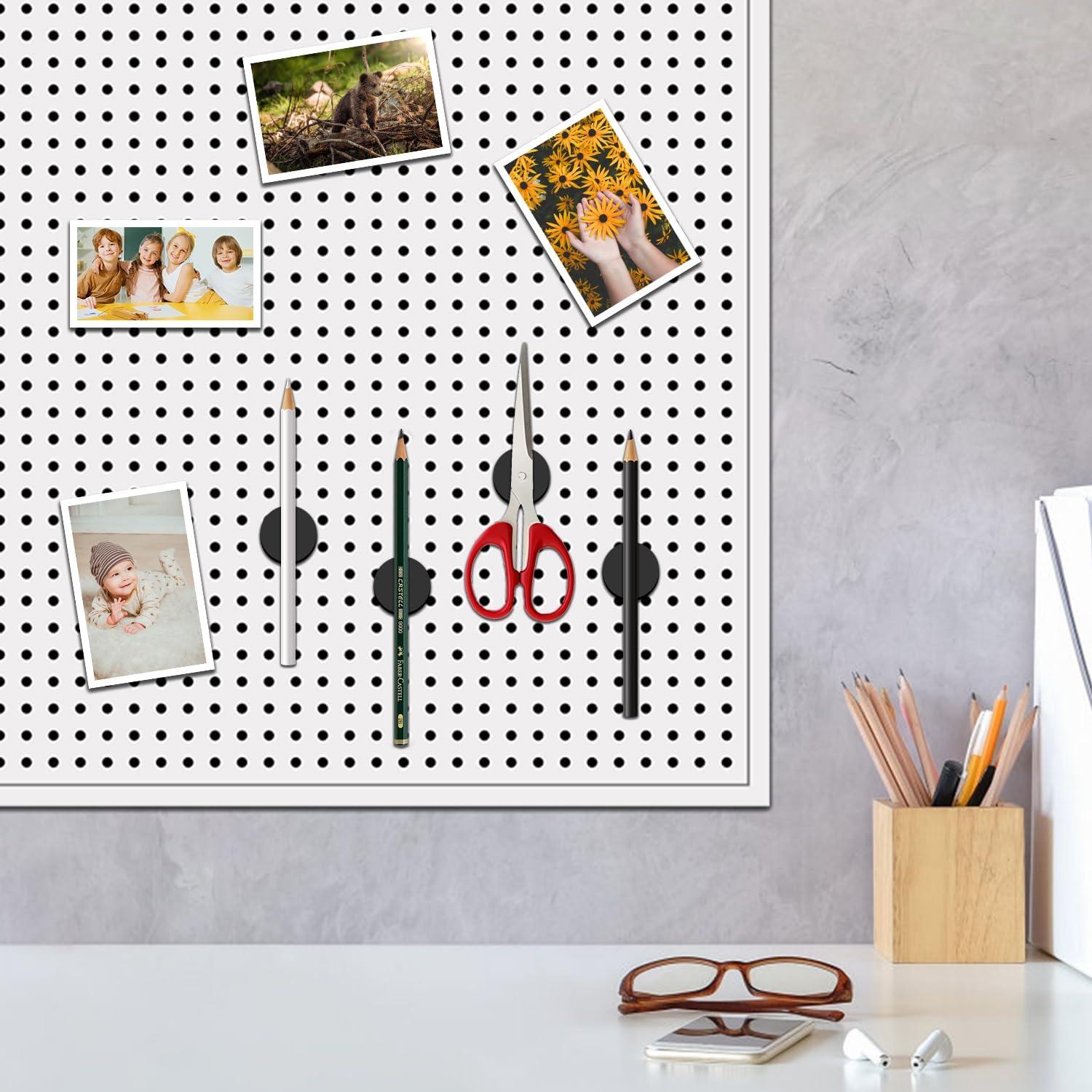 Imanes redondos adhesivos 3M Towjug 30 piezas 2,03 cm