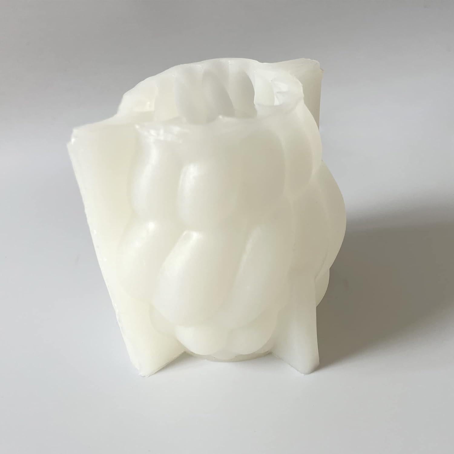 Molde de Vela 3D Silicona Metulip Geométrico 9.4x8.4cm