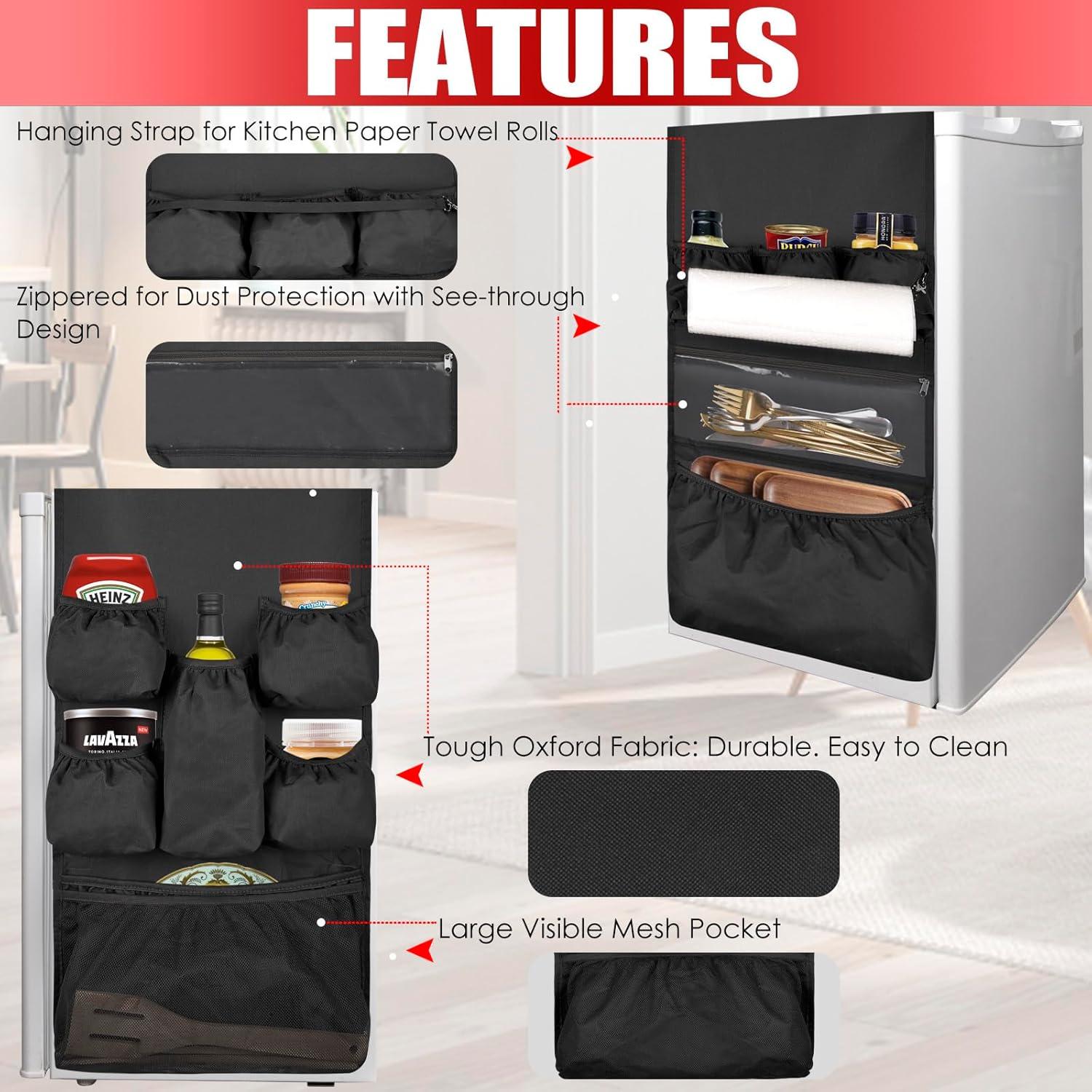 Organizador Colgante para Mini Refrigerador ChezMax 12 Bolsillos