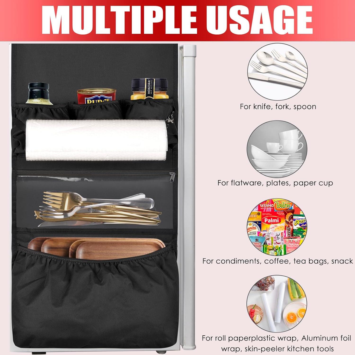 Organizador Colgante para Mini Refrigerador ChezMax 12 Bolsillos