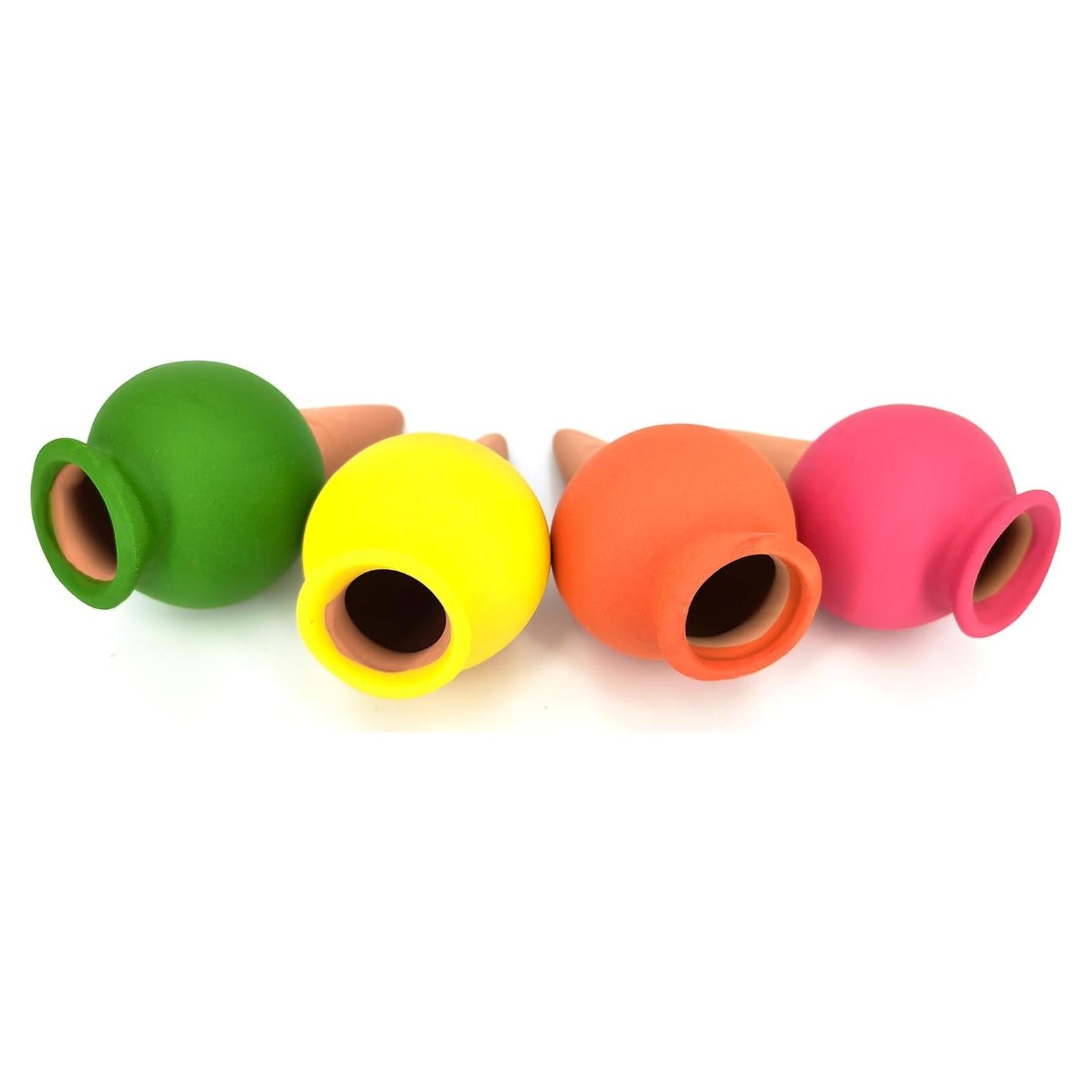 Picos de Autorriego Tuzinano de Terracota 4 Piezas