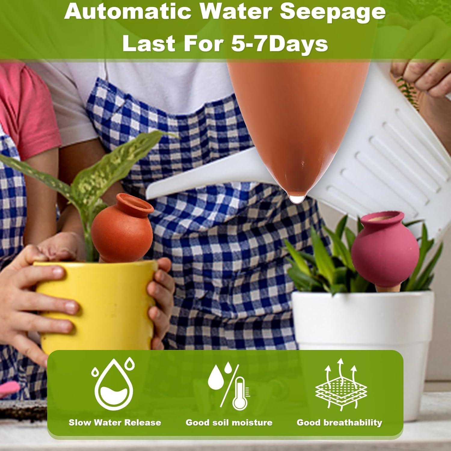 Picos de Autorriego Tuzinano de Terracota 4 Piezas