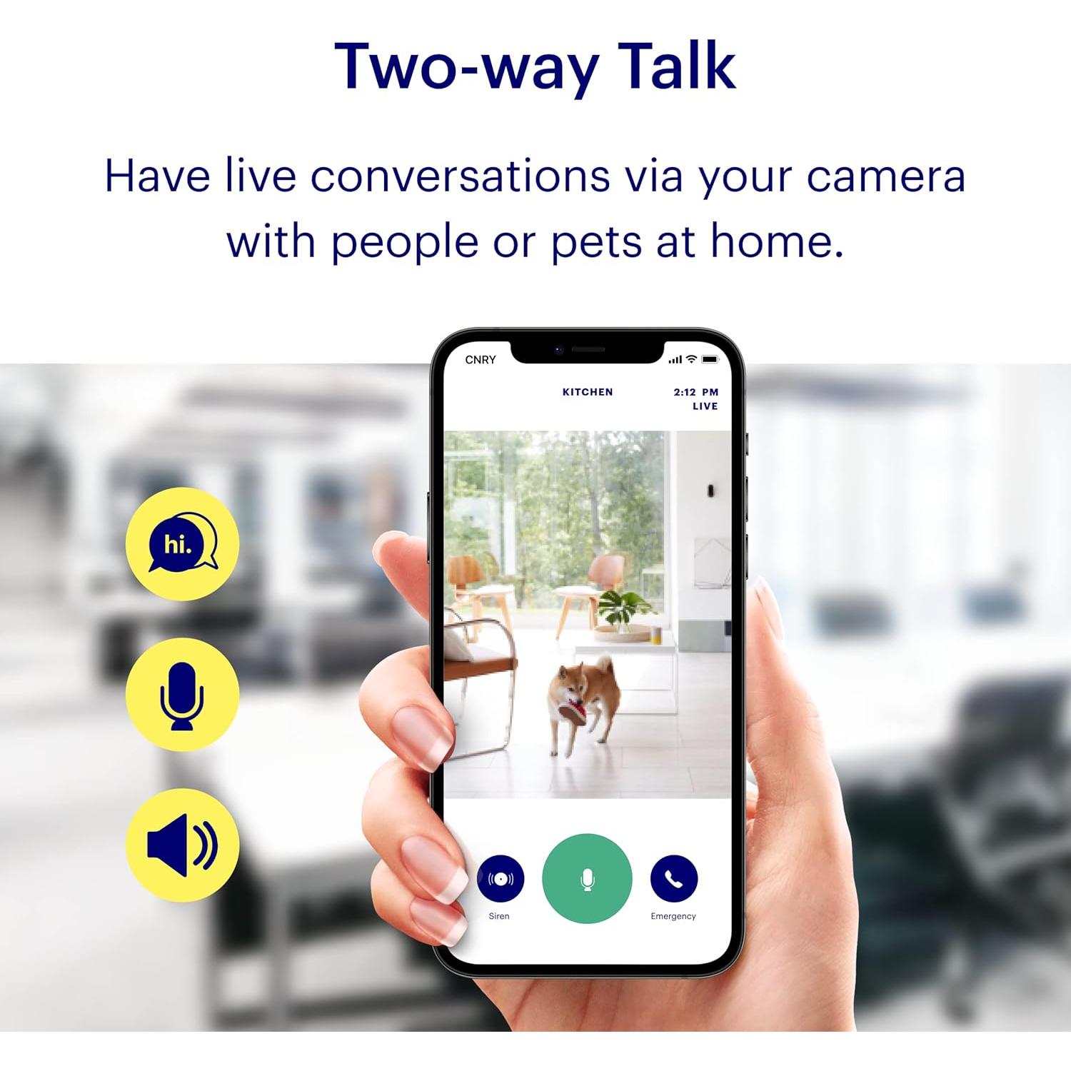 Cámara de Seguridad Interior Canary View 1080p HD WiFi