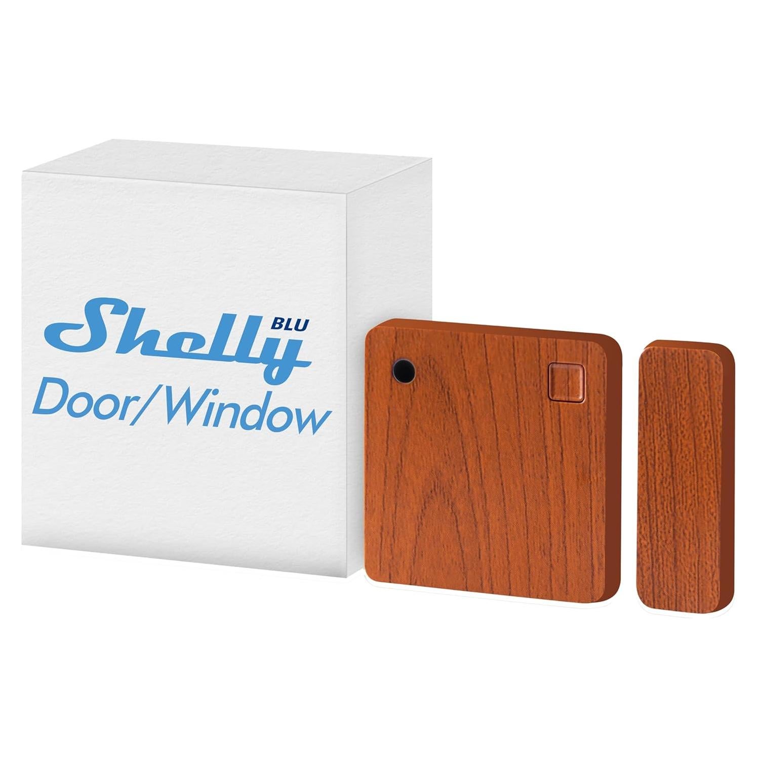 Sensor de Puerta/Ventana Shelly Blu Marrón | Bluetooth | Automatización