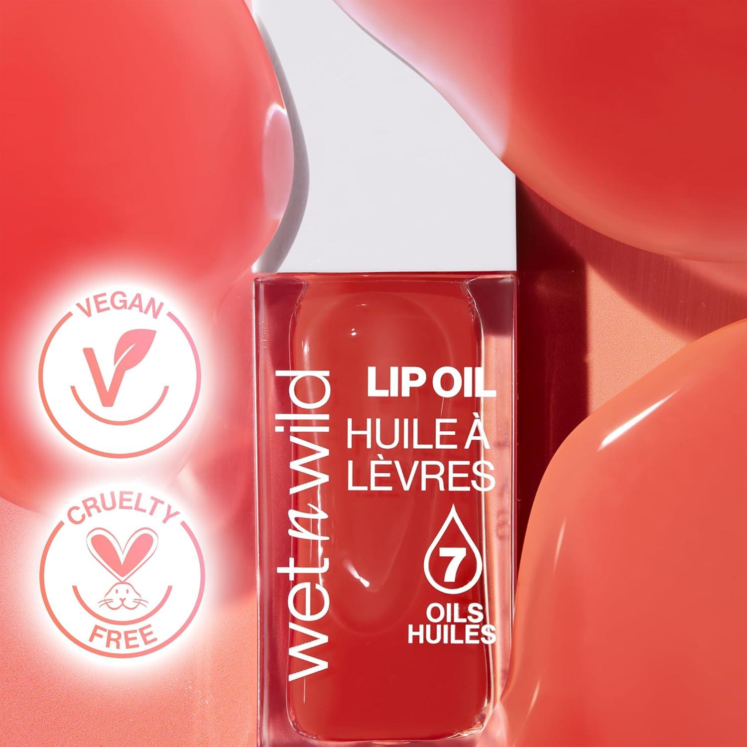 Aceite Labial Hidratante Wet n Wild - Rosa Cedro, 3.1g