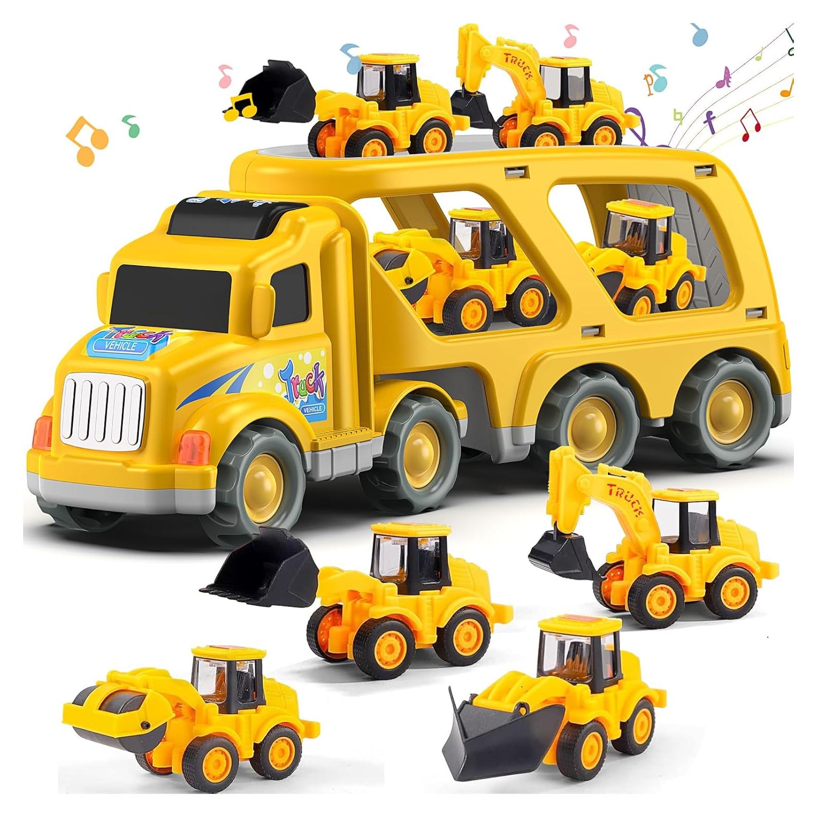 Camión de Construcción Veslier 5 en 1 para Niños 1-6 Años