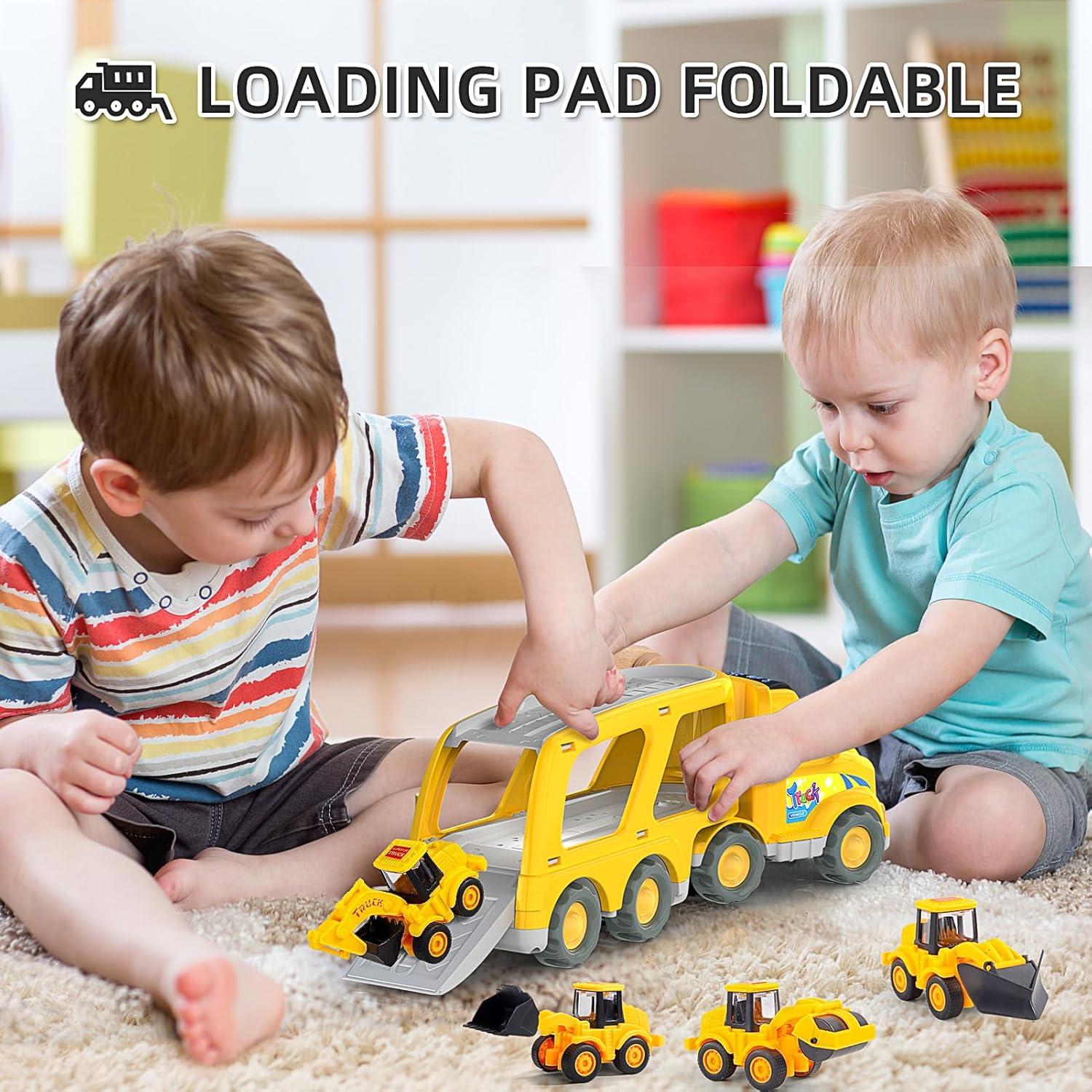 Camión de Construcción Veslier 5 en 1 para Niños 1-6 Años