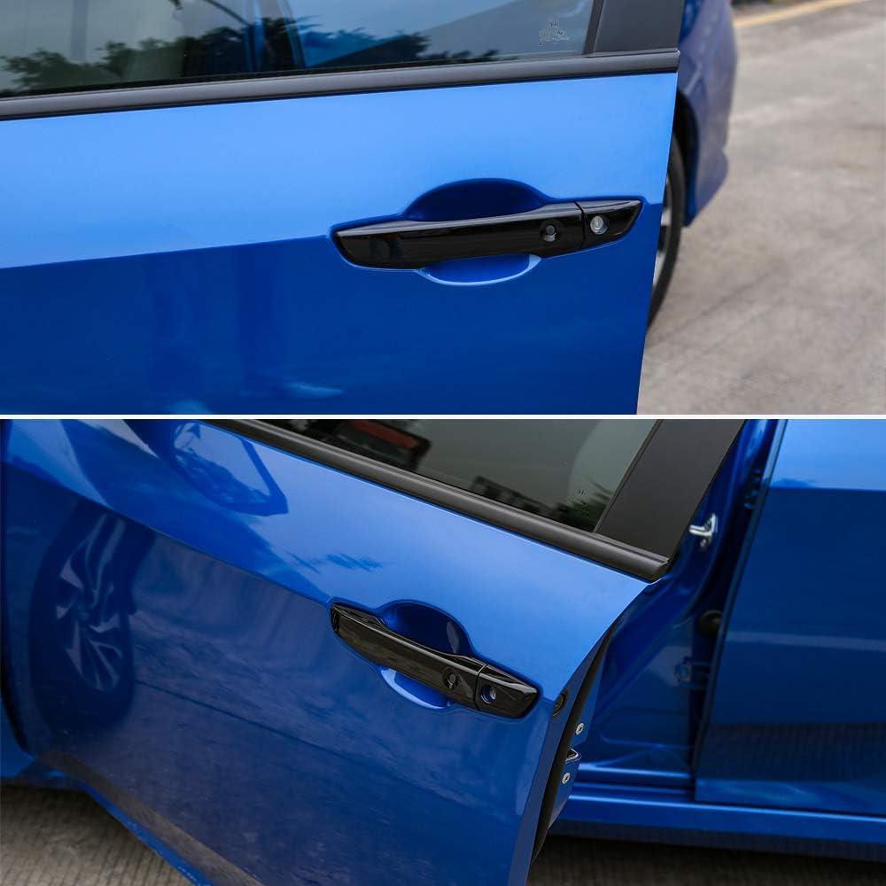 Cubiertas de Manija de Puerta Thenice para Honda Civic 10ª Gen - Negro