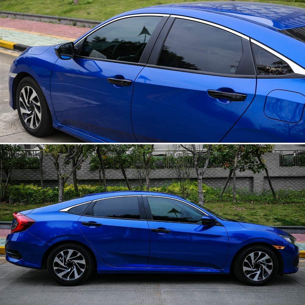 Cubiertas de Manija de Puerta Thenice para Honda Civic 10ª Gen - Negro