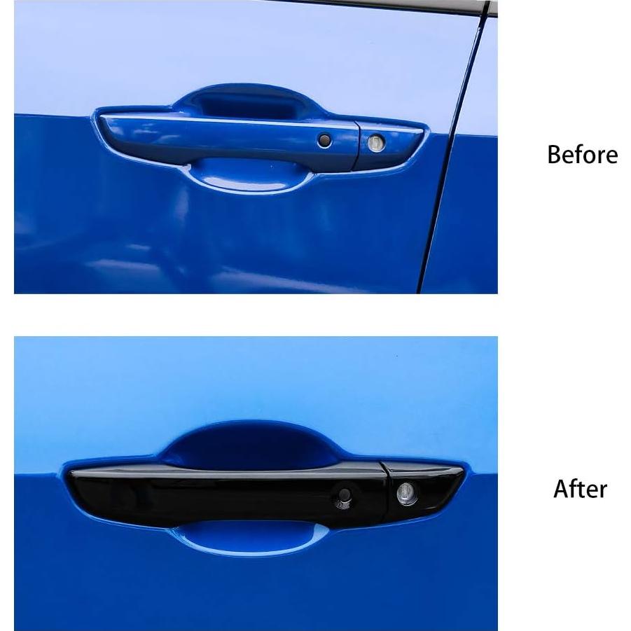 Cubiertas de Manija de Puerta Thenice para Honda Civic 10ª Gen - Negro