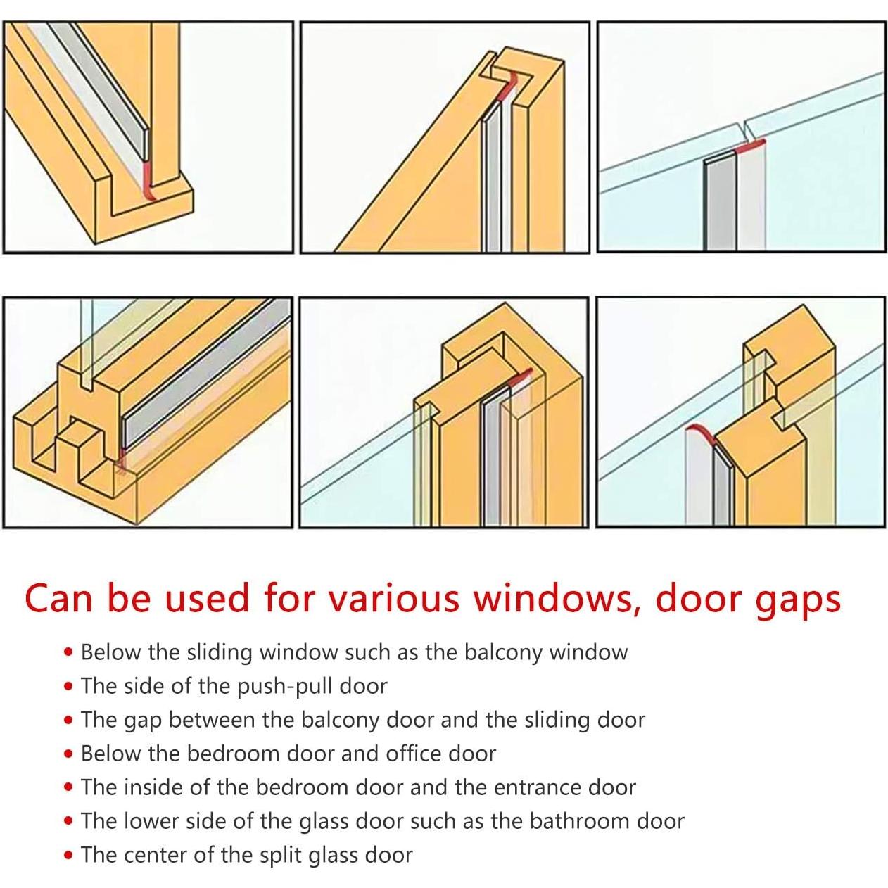 Sello de Silicona TORRAMI 2.54 cm x 6.1 m Gris para Puertas y Ventanas