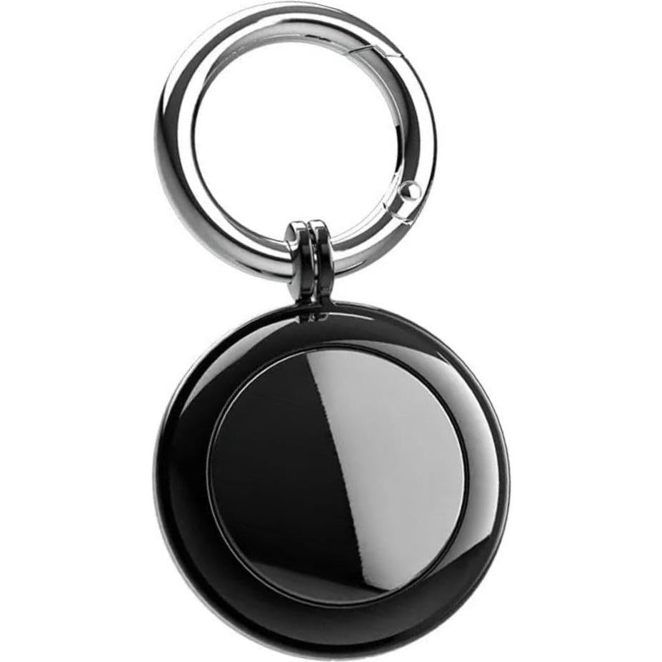 Soporte de Metal ZBE para AirTag - Funda Protectora Negra