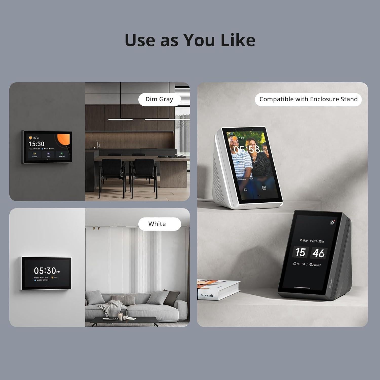 SONOFF NSPanel Pro 120 Panel Control Hogar Inteligente 12cm