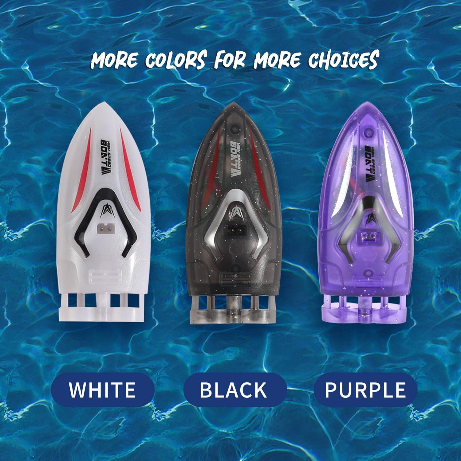 Mini Barco RC PowerTRC 360° Rotativo Batería Recargable