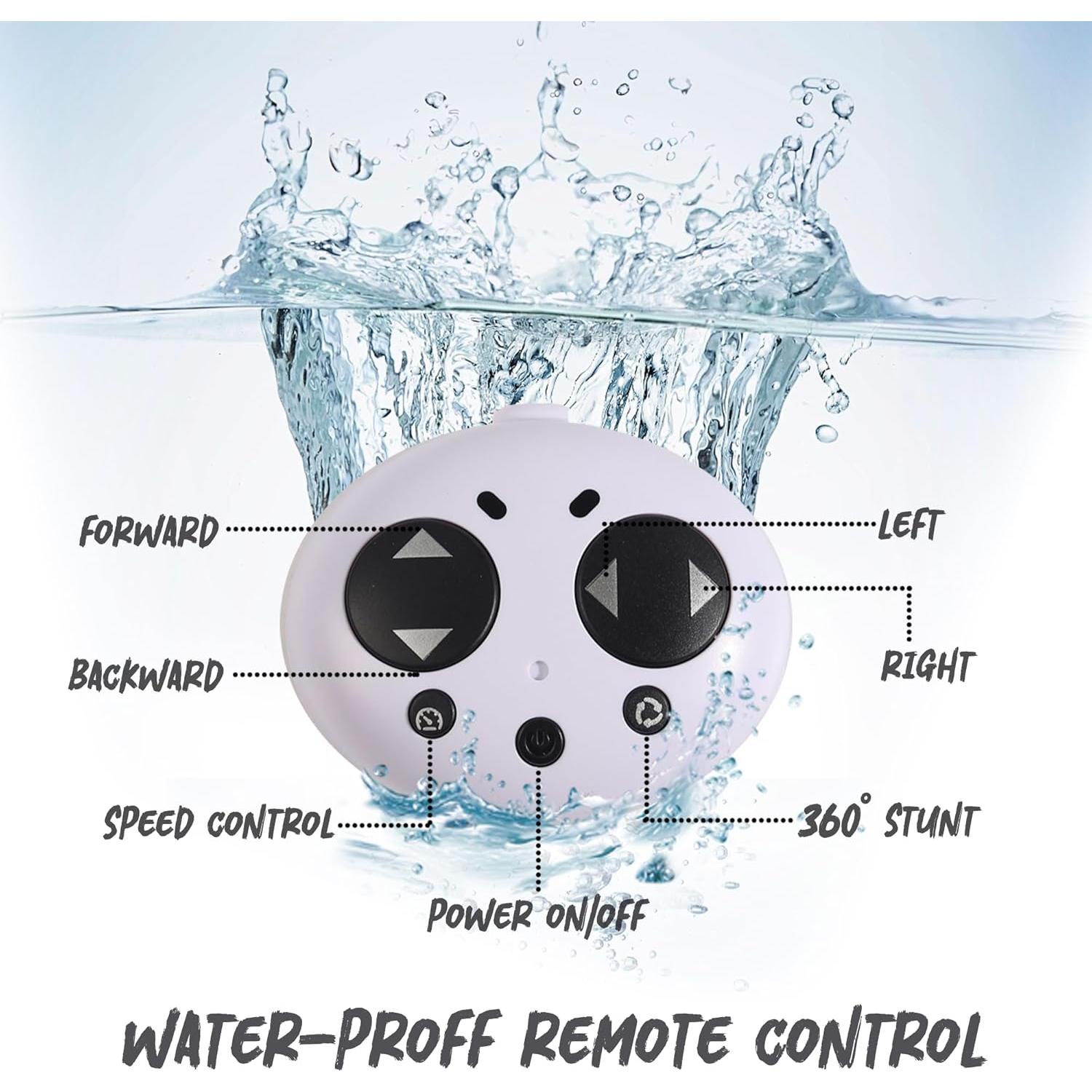 Mini Barco RC PowerTRC 360° Rotativo Batería Recargable