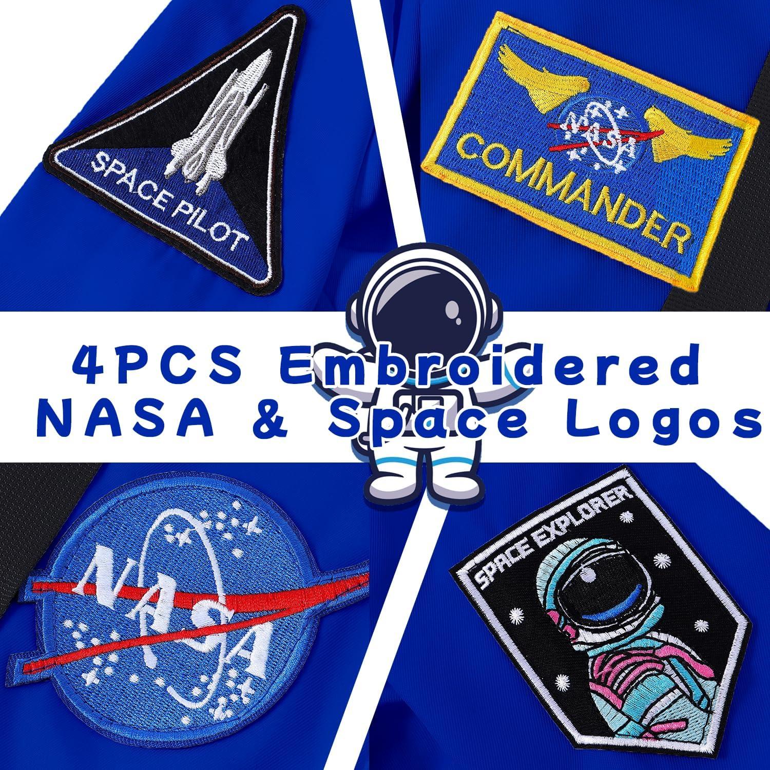 Disfraz de Astronauta para Niños Aoiviss 3T Azul NASA