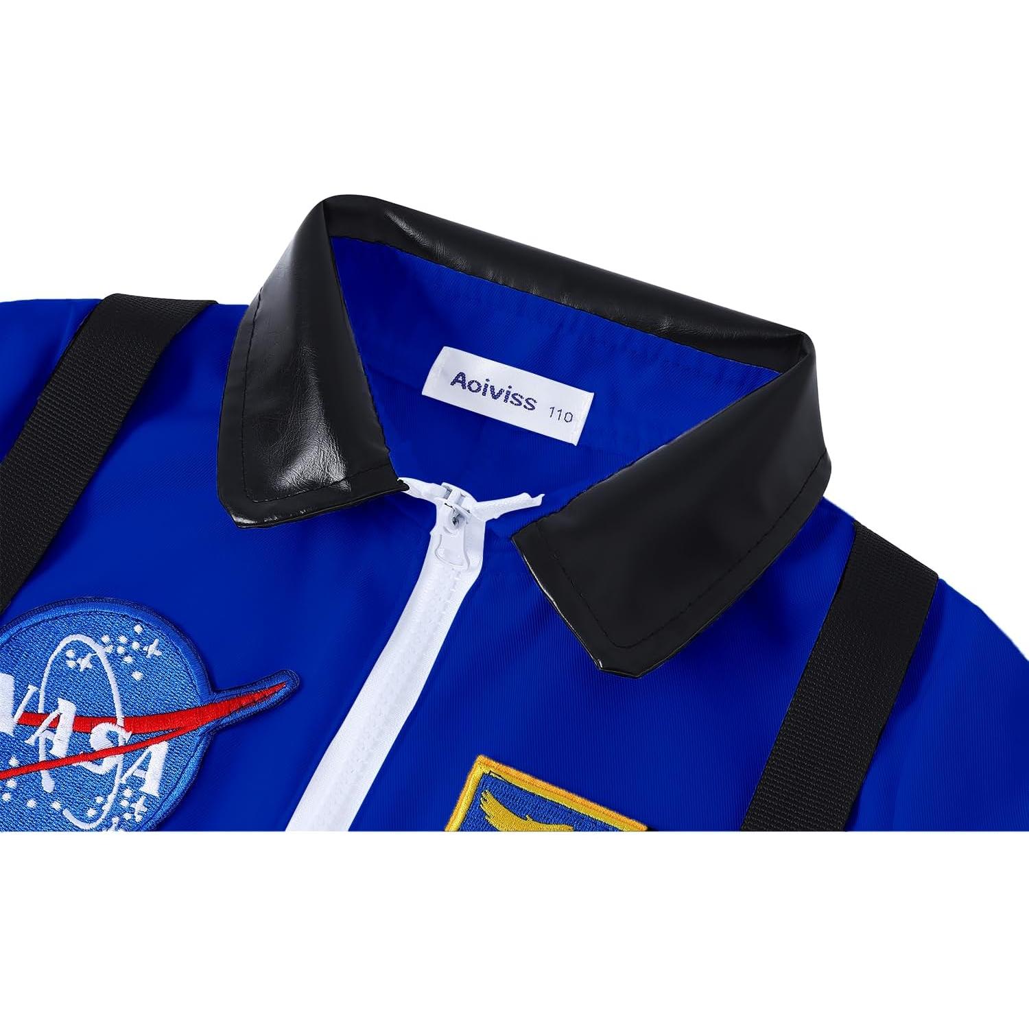 Disfraz de Astronauta para Niños Aoiviss 3T Azul NASA