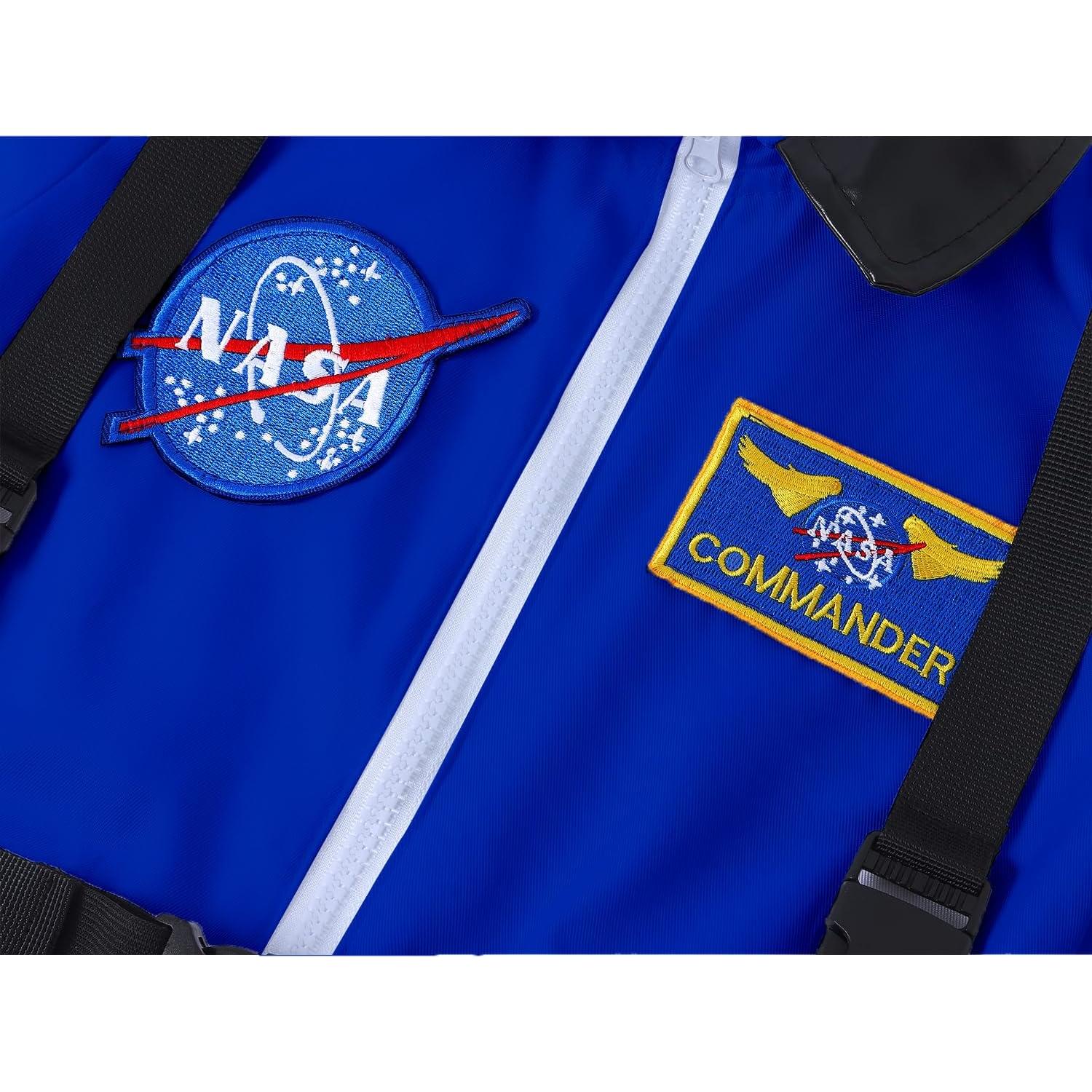 Disfraz de Astronauta para Niños Aoiviss 3T Azul NASA