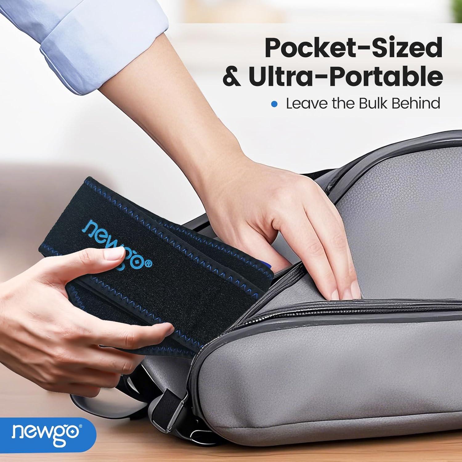 Paquete de Hielo para Cabeza NEWGO - Alivio de Dolores, Negro