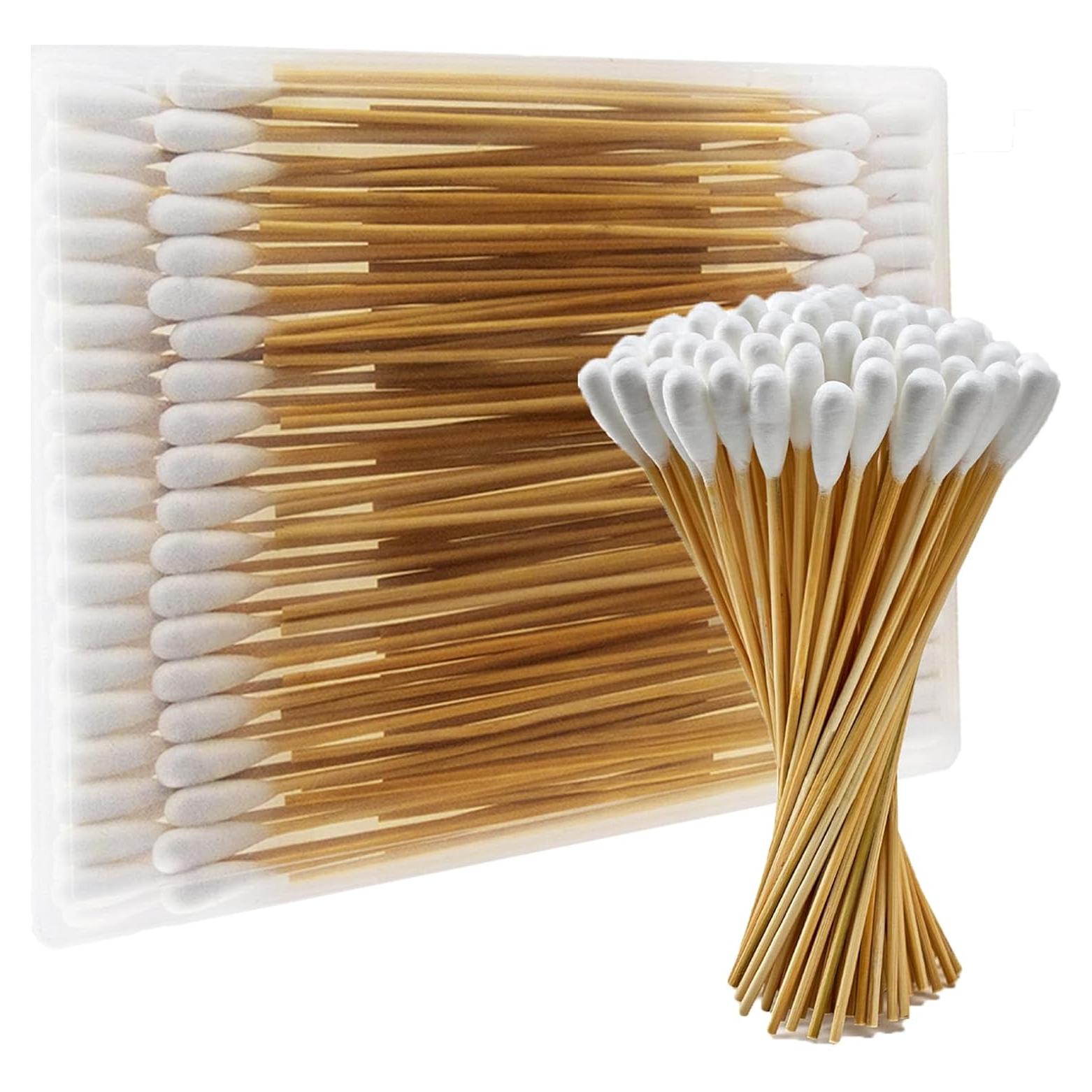 Bastones de Algodón Grandes para Perros XTM 100PCS 15.24cm