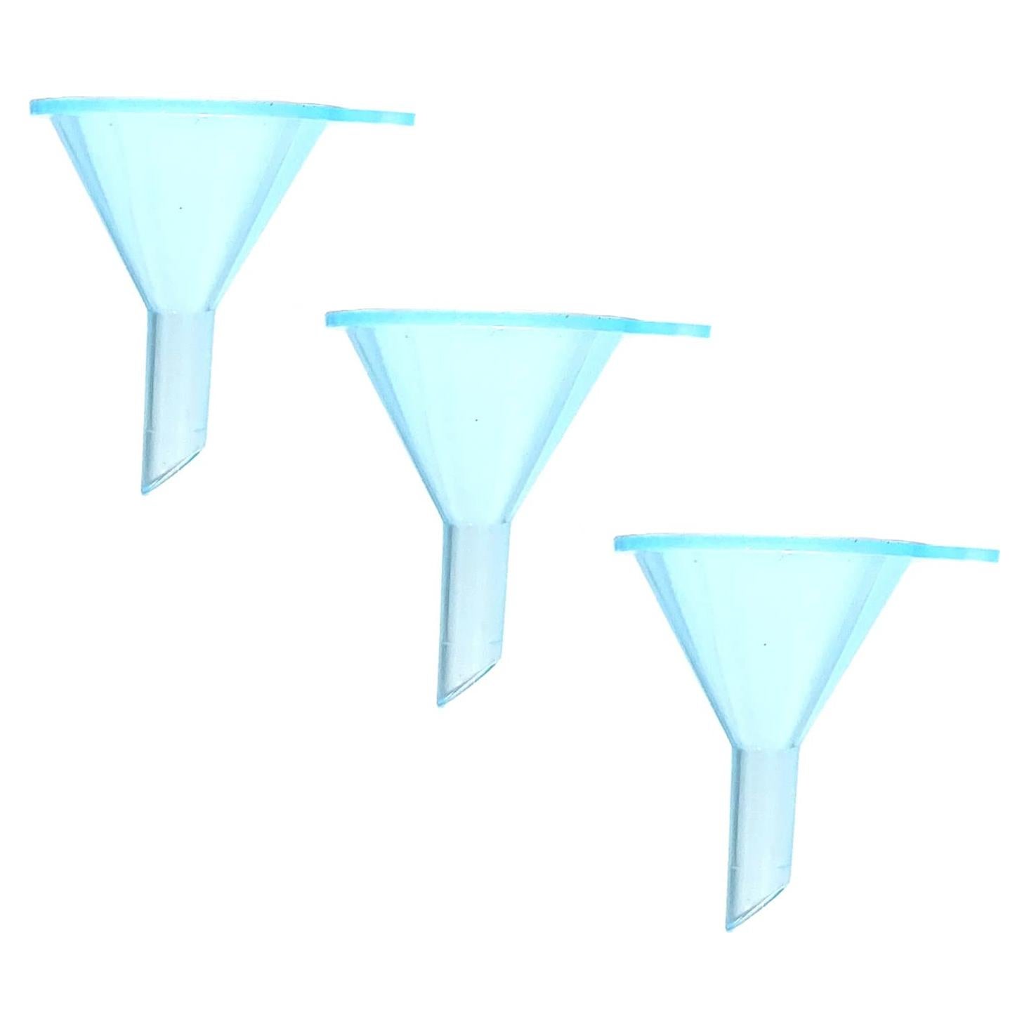 Embudos Cosméticos Recargables Avenoir - 3 Piezas Azules