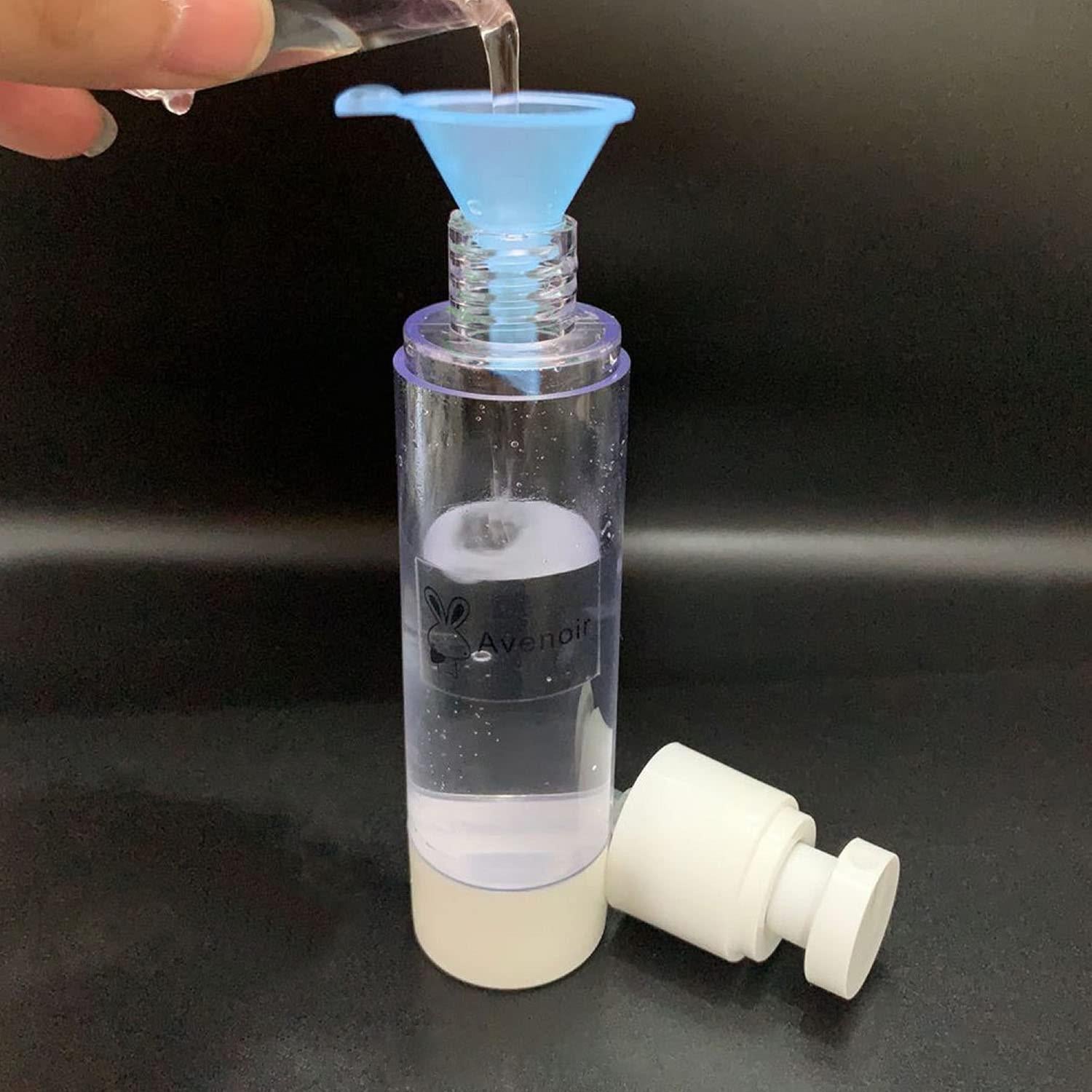 Embudos Cosméticos Recargables Avenoir - 3 Piezas Azules