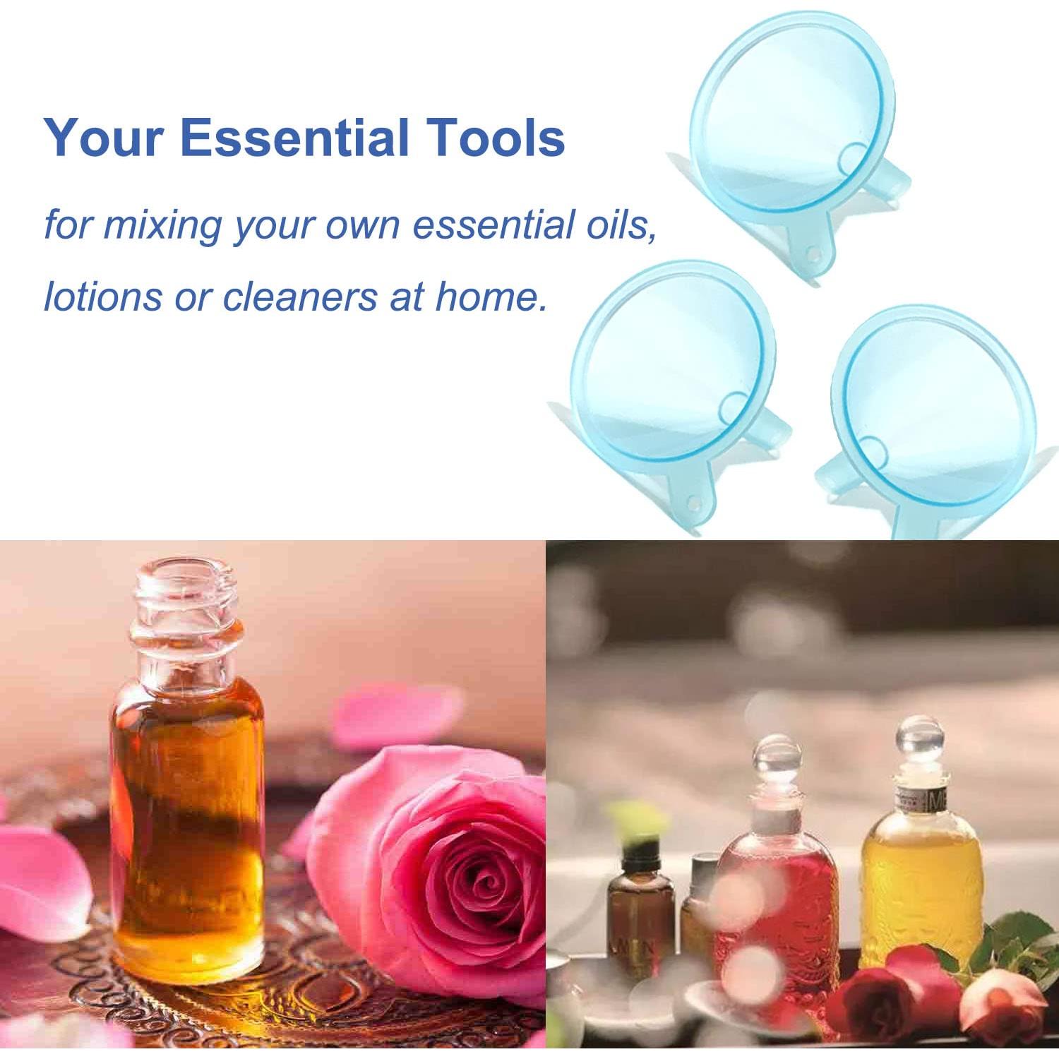 Embudos Cosméticos Recargables Avenoir - 3 Piezas Azules