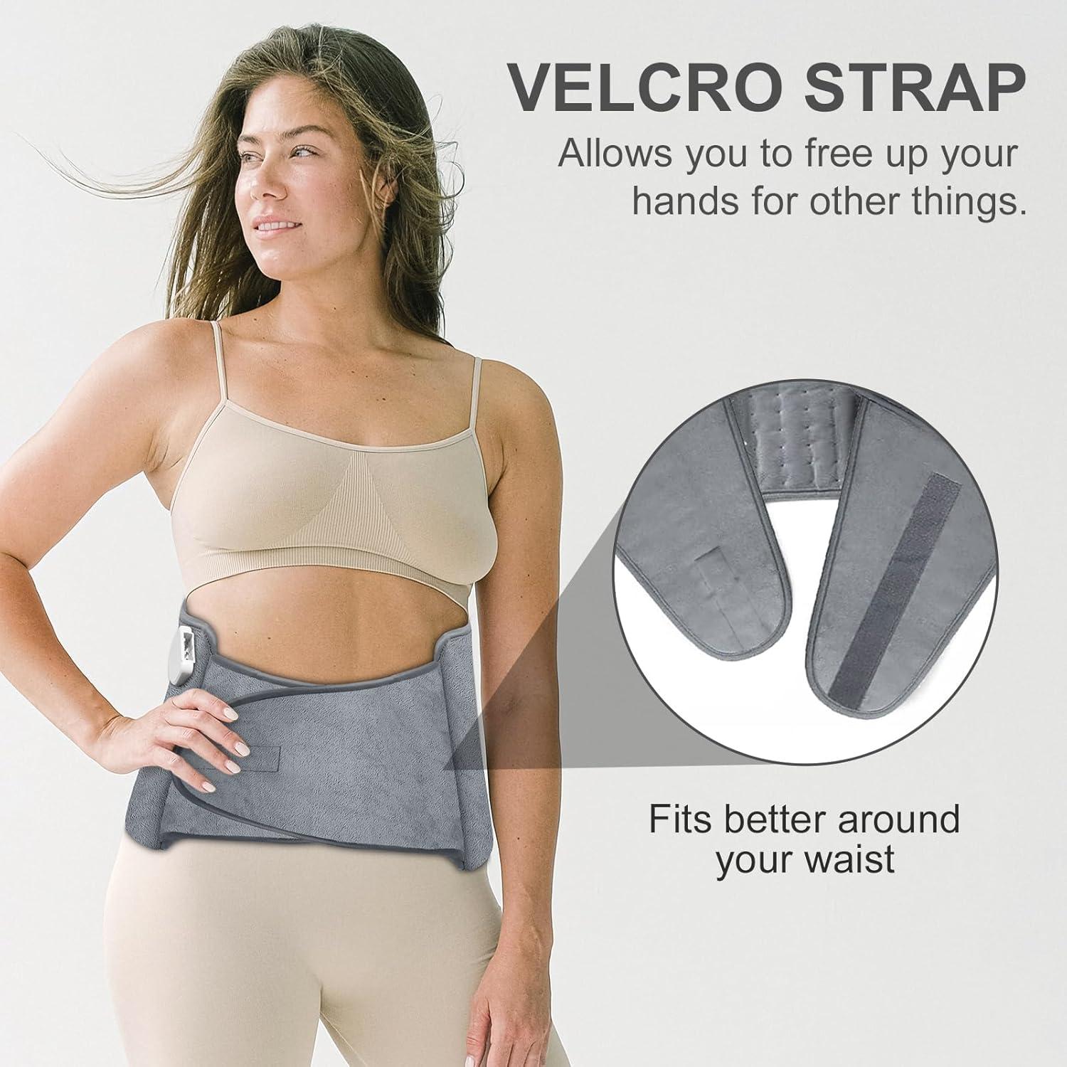 Almohadilla Térmica Eléctrica Misognare 6 Temperaturas Gris