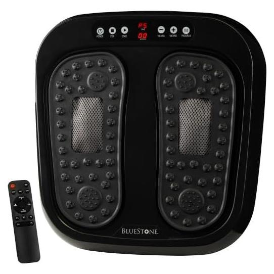 Masajeador de pies Bluestone - Plataforma vibrante con acupresión
