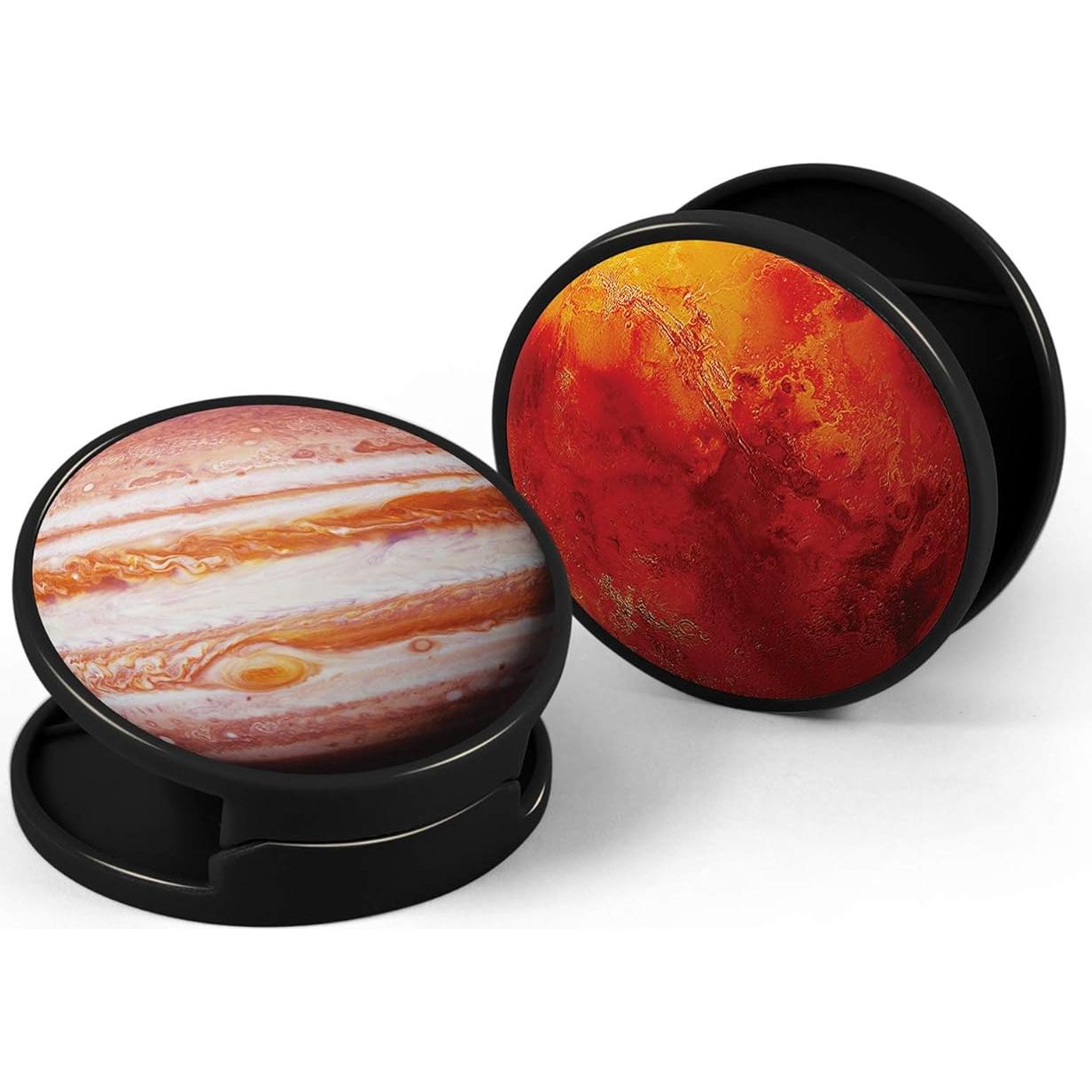 Set de 4 Clips Cósmicos Genuine Fred para Bolsas - Planetarios