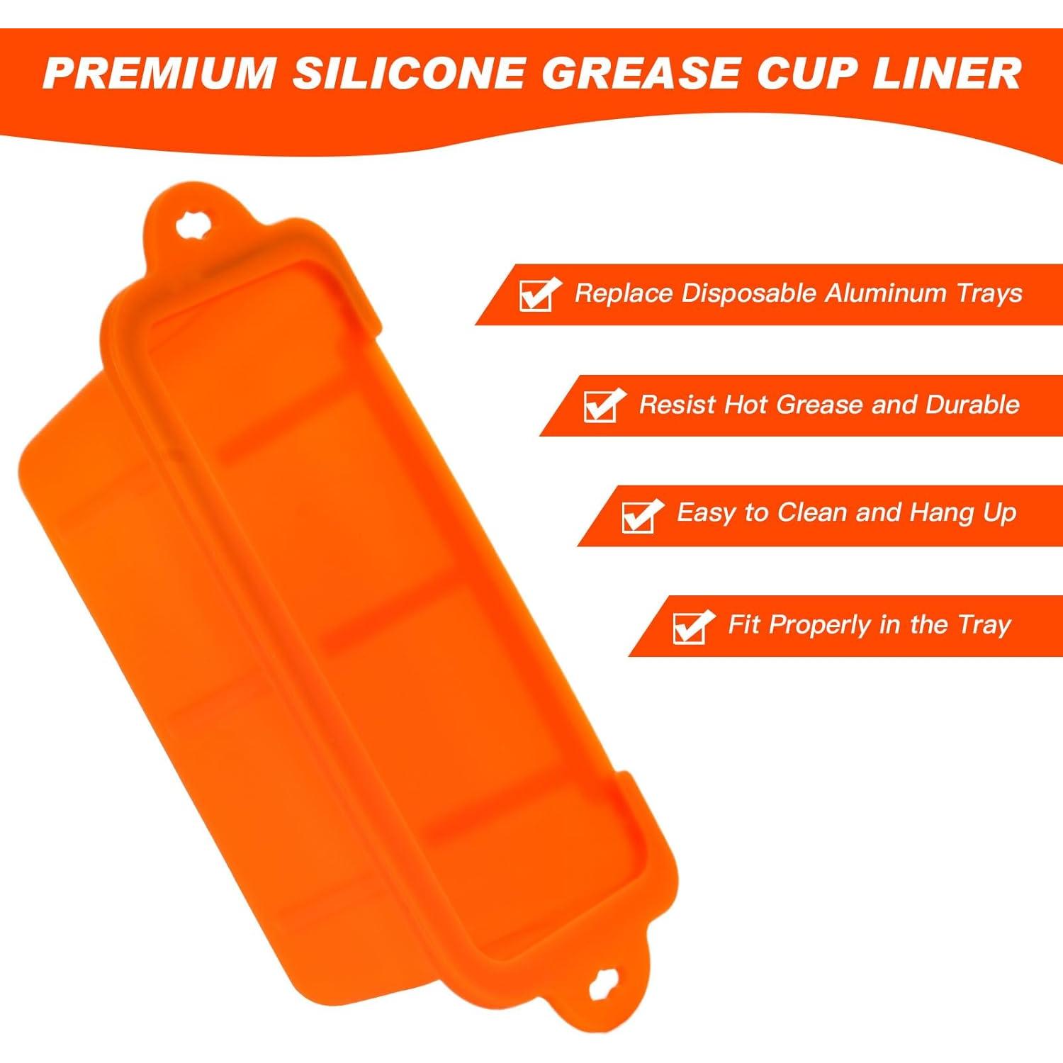 Funda de Silicona para Taza de Grasa CYFIE 2-Pack 73.3 cm