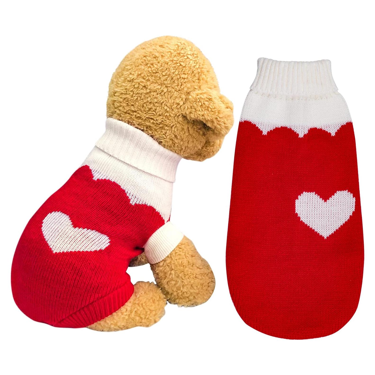 Suéter de Punto para Perros Topbuti Mediano Cuello Alto