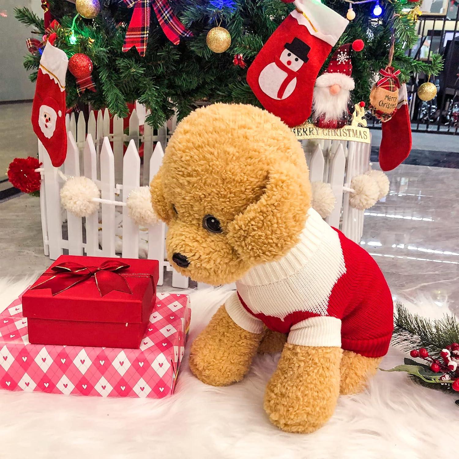 Suéter de Punto para Perros Topbuti Mediano Cuello Alto