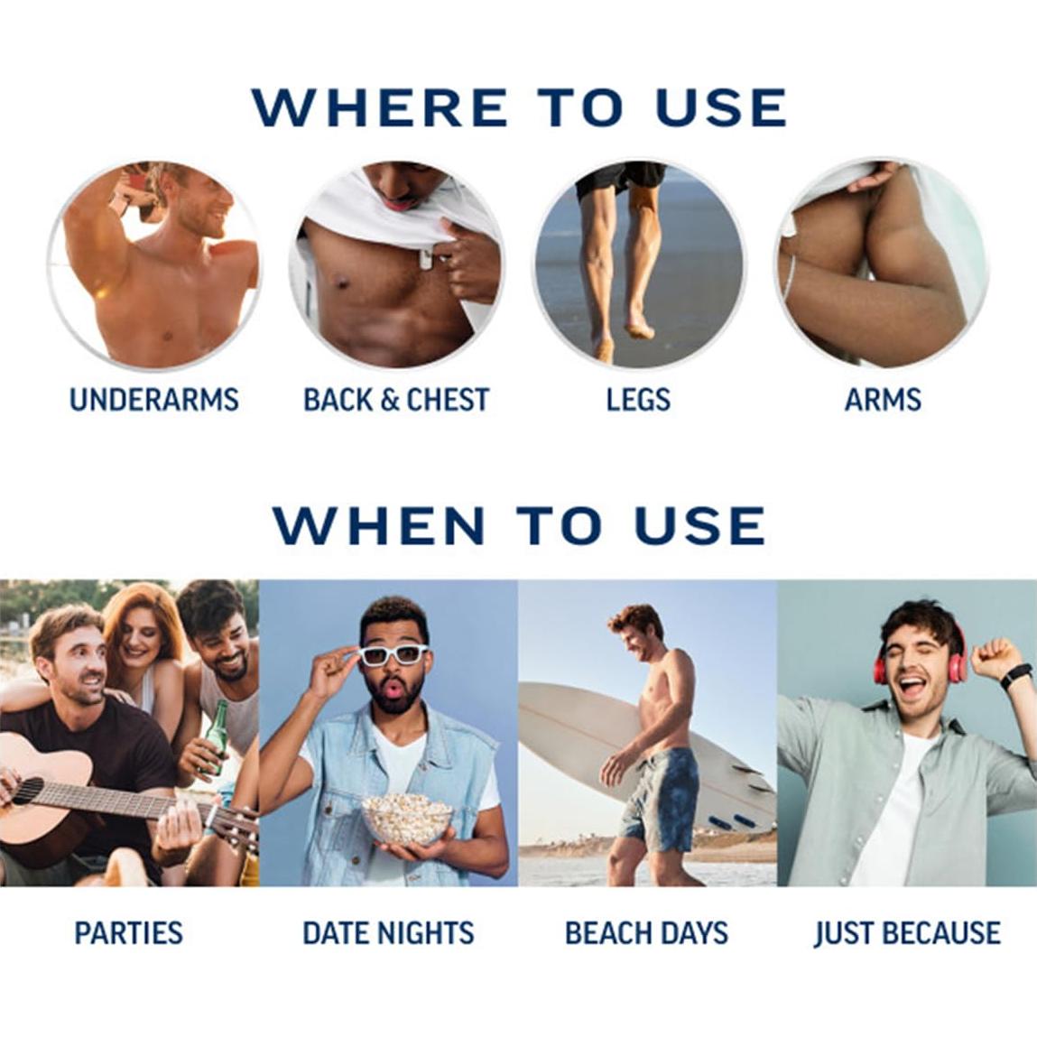 Gel Crema Depilatoria para Hombres Veet 400 ml Piel Sensible 2 Paquete