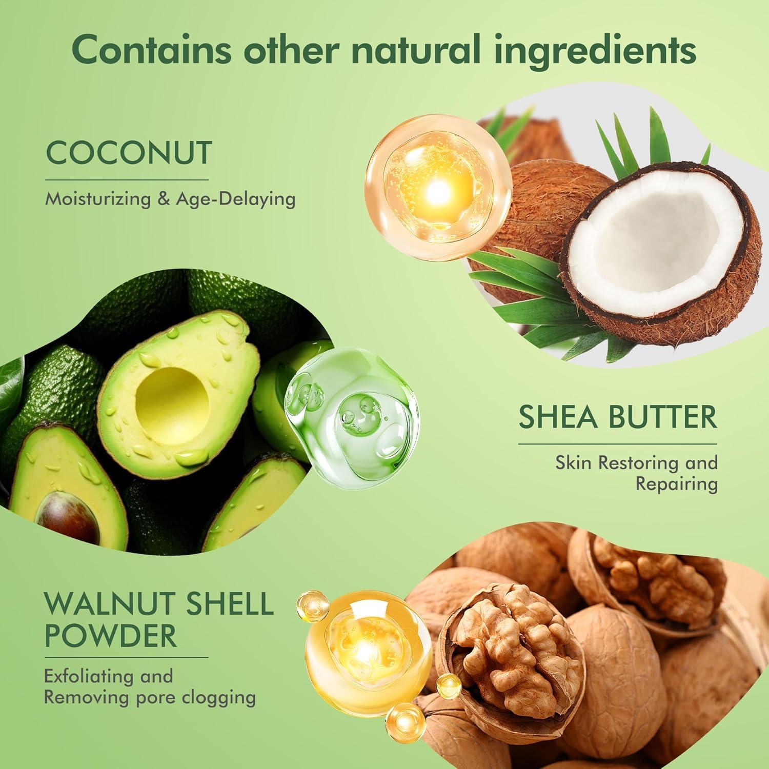 Exfoliante Corporal Berlaney Manteca de Karité y Coco 250g