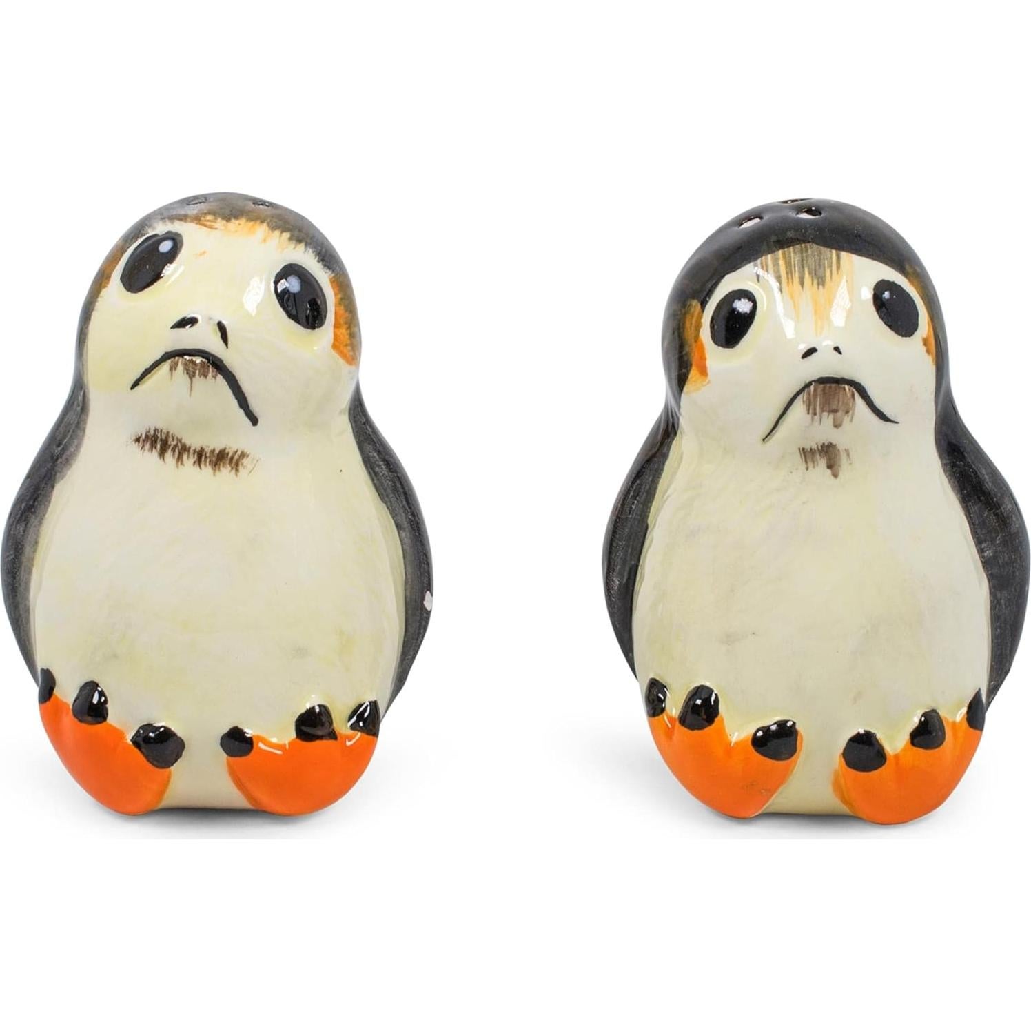Juego de Sal y Pimienta Porgs Star Wars | Cerámica 2 Piezas