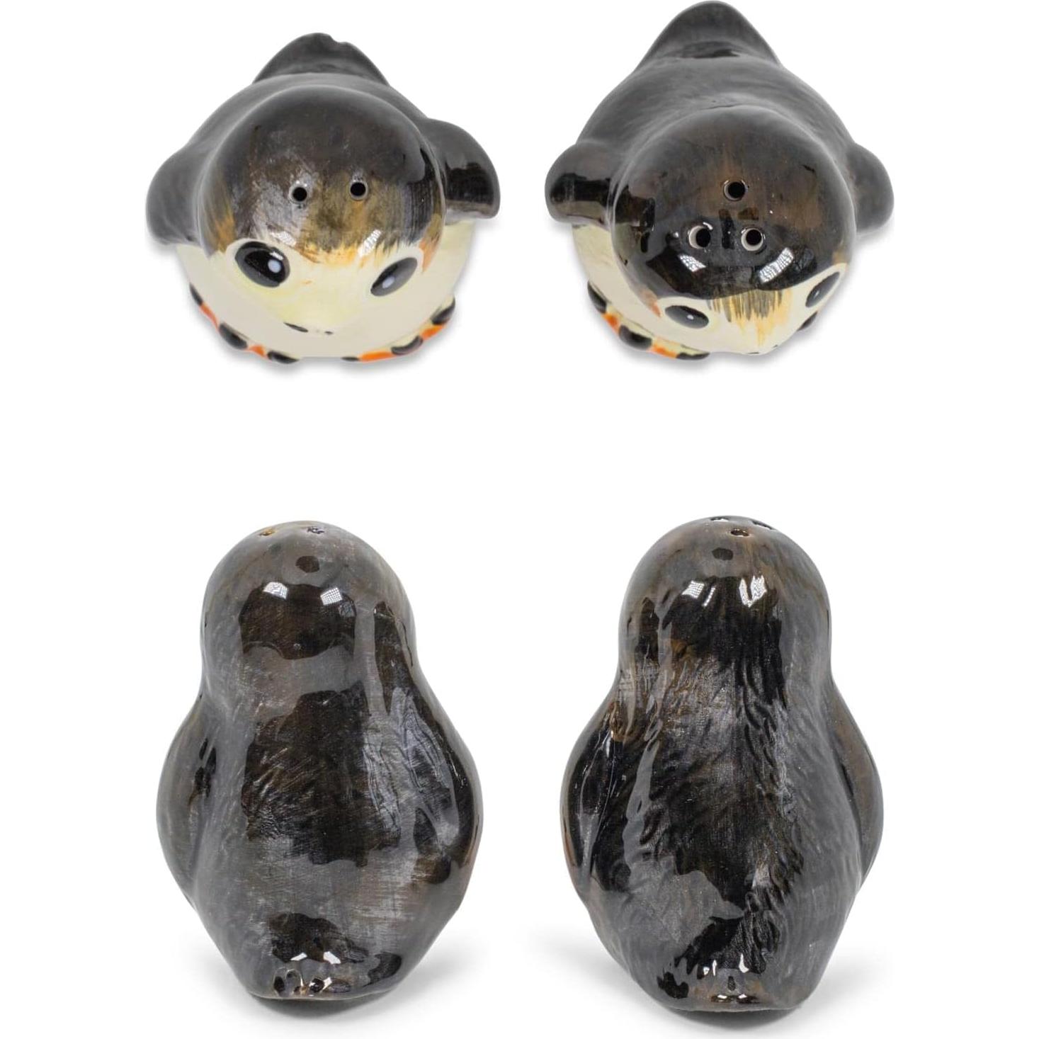 Juego de Sal y Pimienta Porgs Star Wars | Cerámica 2 Piezas