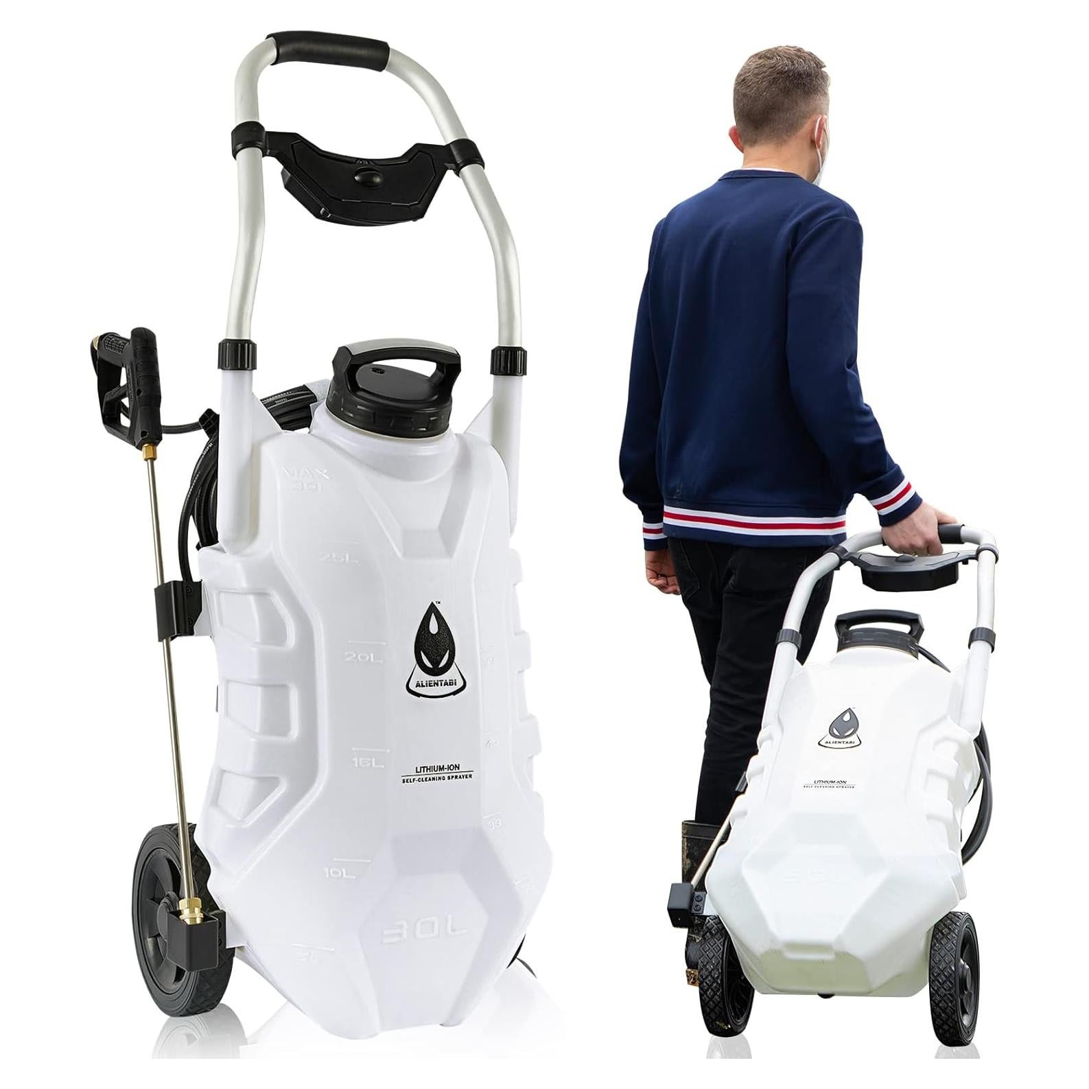 Pulverizador a Batería ALIENTABI Inventor 5.5 30L Autolimpiante