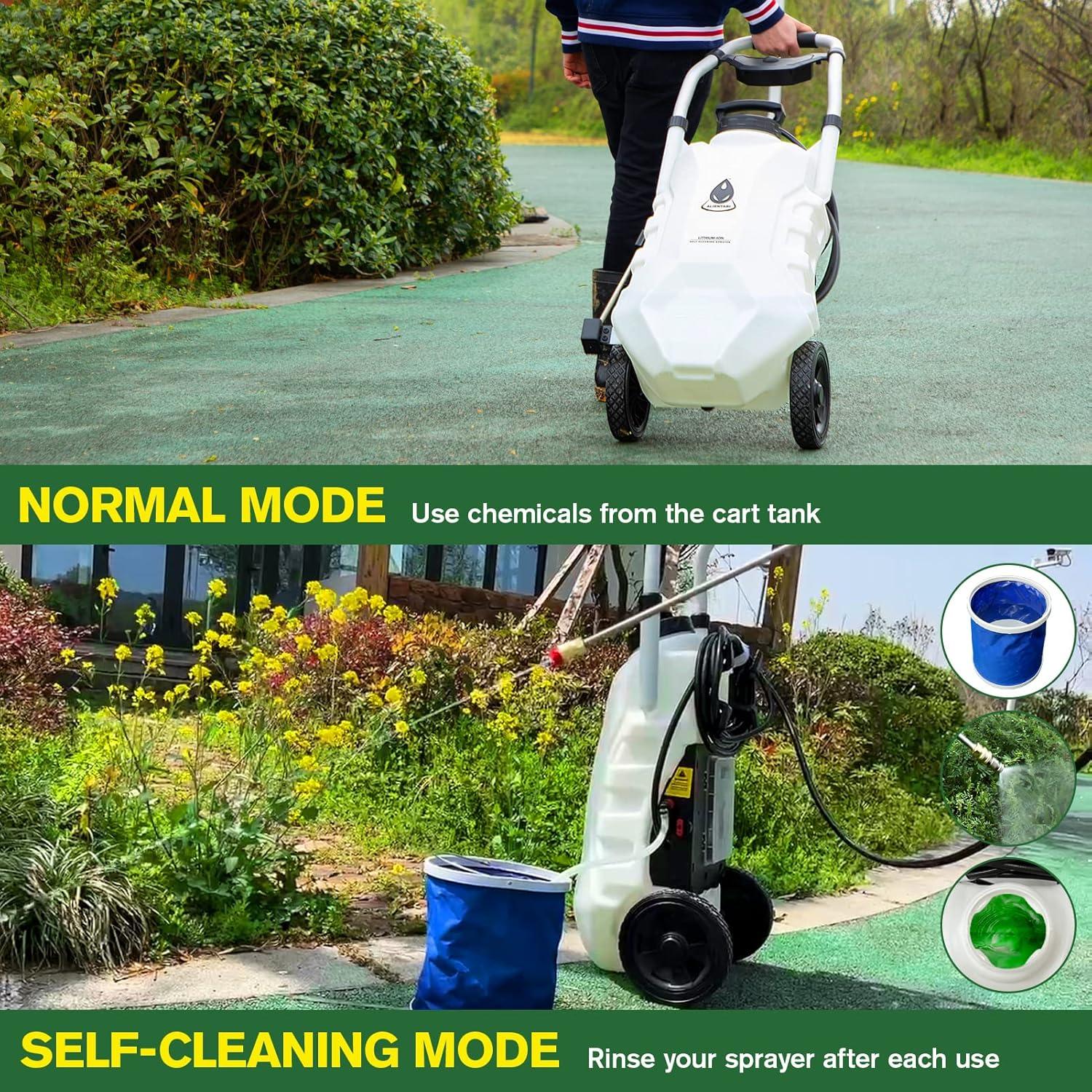 Pulverizador a Batería ALIENTABI Inventor 5.5 30L Autolimpiante