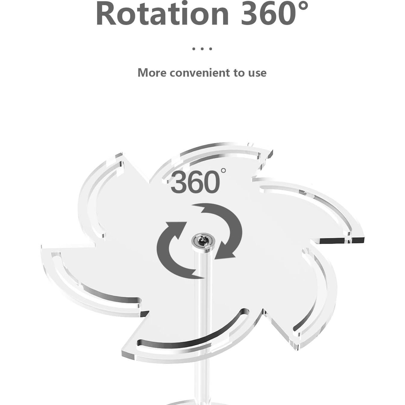 Soporte para Gafas de Sol 360° Ausalivan Acrílico Molinete