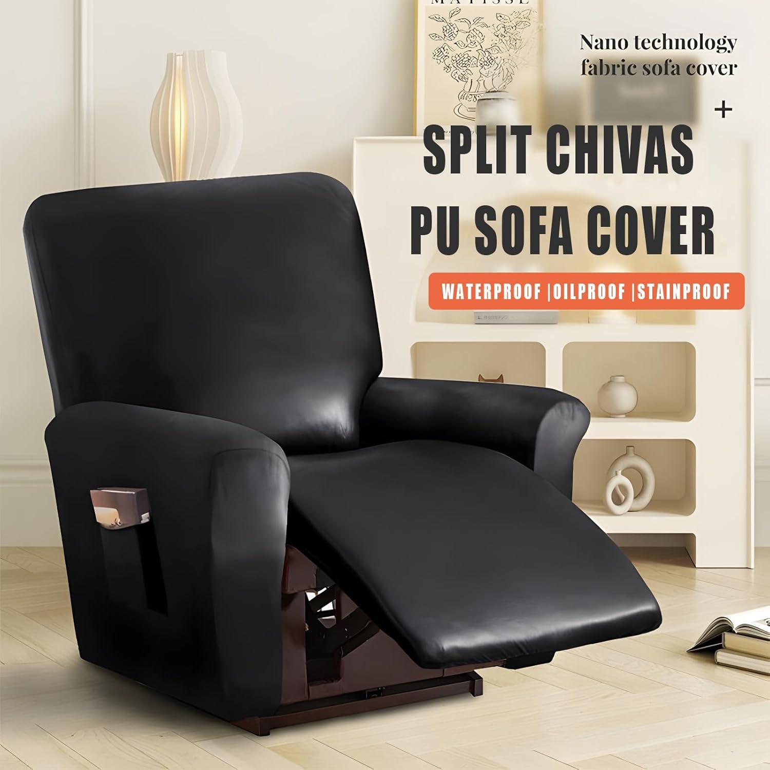 Funda de Sofá Recliner JOKIVTOU 1/2/3 Asientos Impermeable