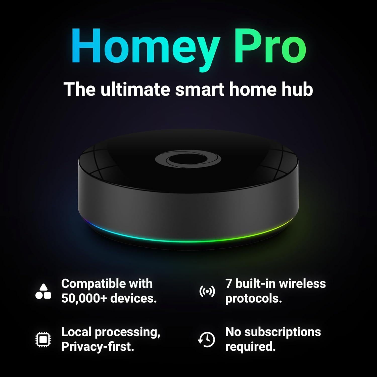 Homey Pro | Hub Inteligente para Automatización del Hogar