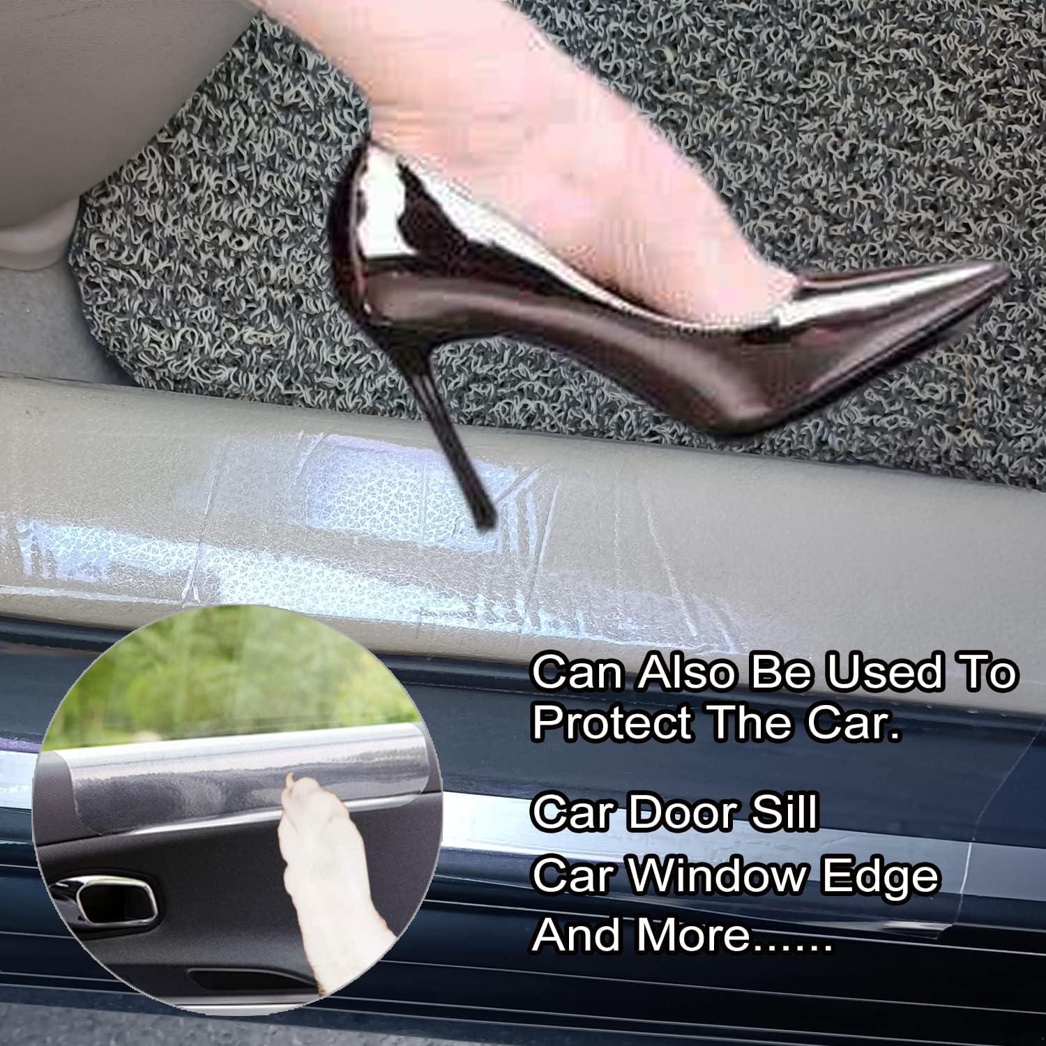 Protector de Rasguños KEBE 160x20 cm para Puertas y Muebles