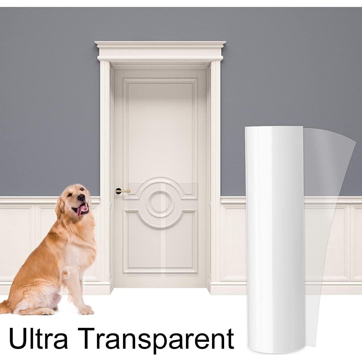 Protector de Rasguños KEBE 160x20 cm para Puertas y Muebles