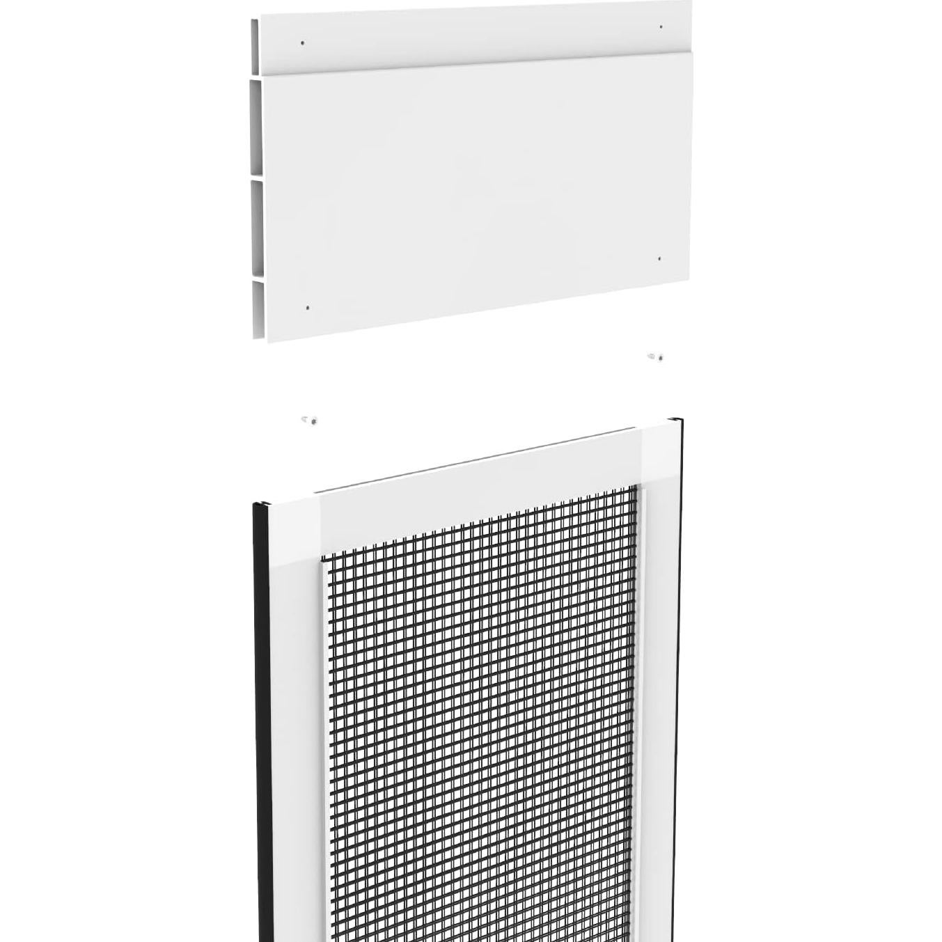 Extensión Puerta Mascotas Hakuna Pets Blanca 9.91 cm