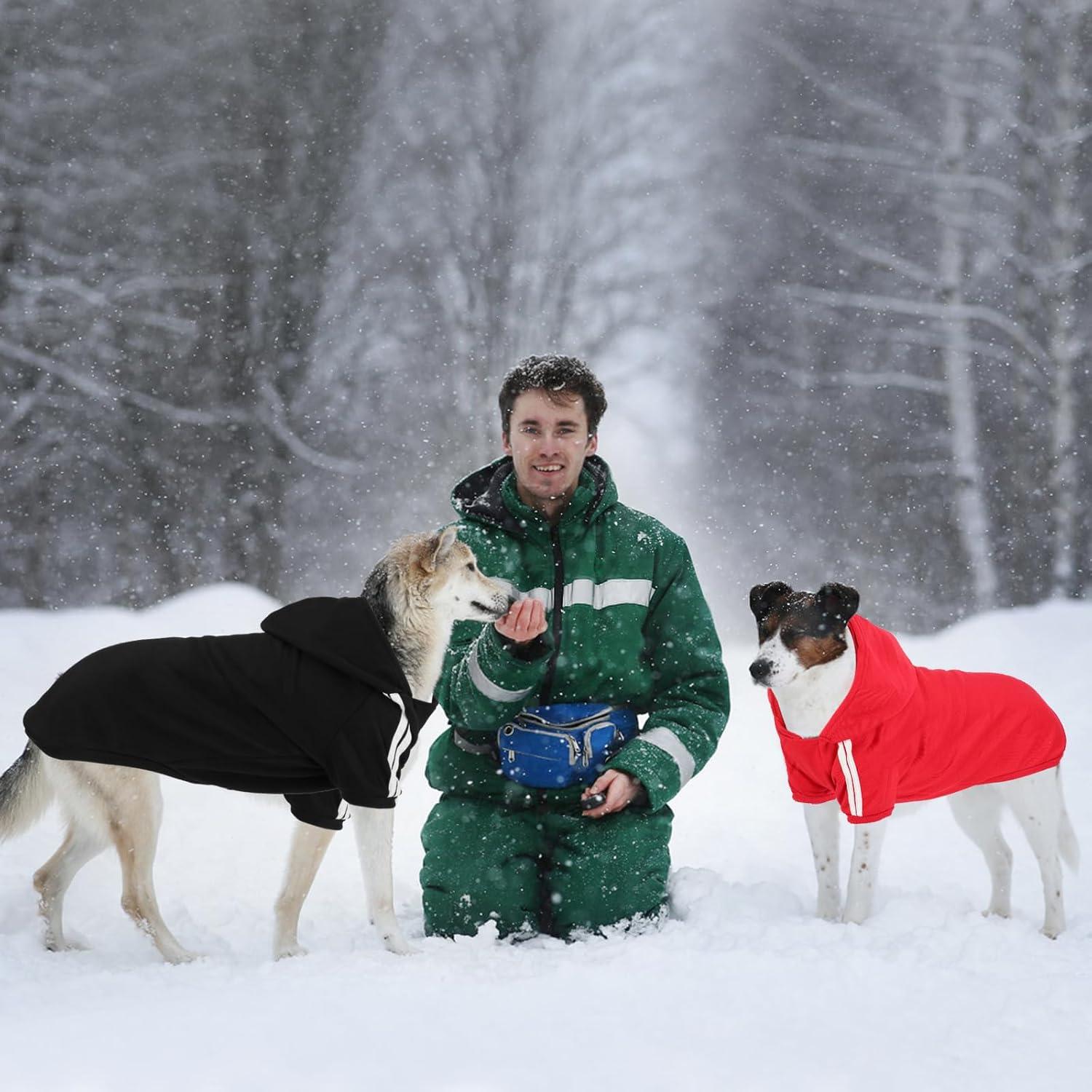 Rypet Sudadera Básica para Perros Grandes 7XL Rojo y Negro